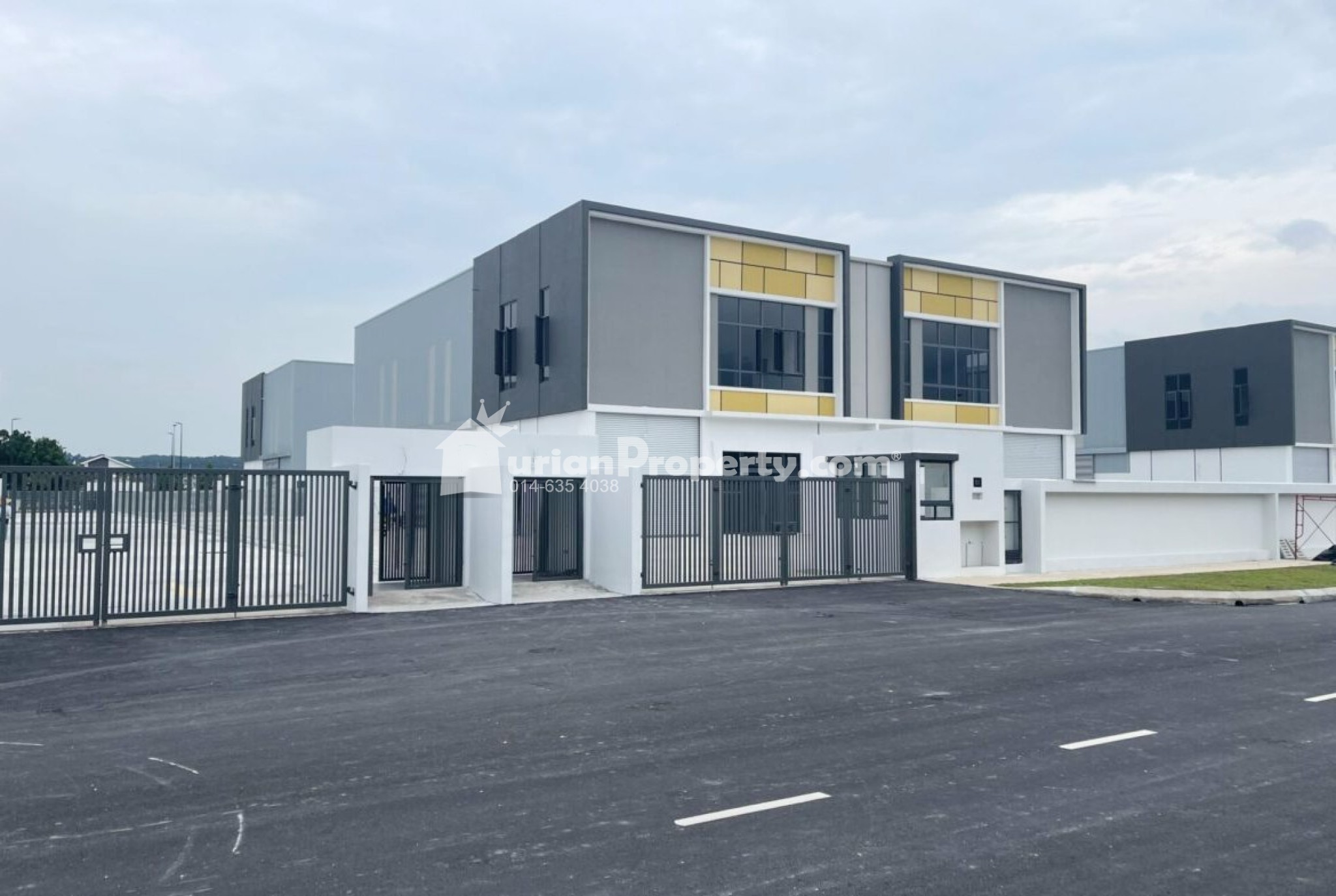 Semi-D Factory For Rent at Eco Business Park 5