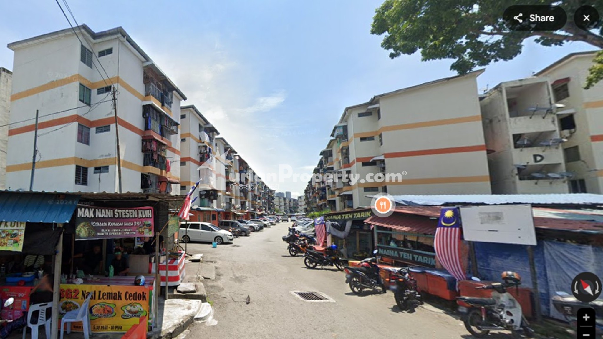 Apartment For Sale at Flat Hamna Desa Permai Indah