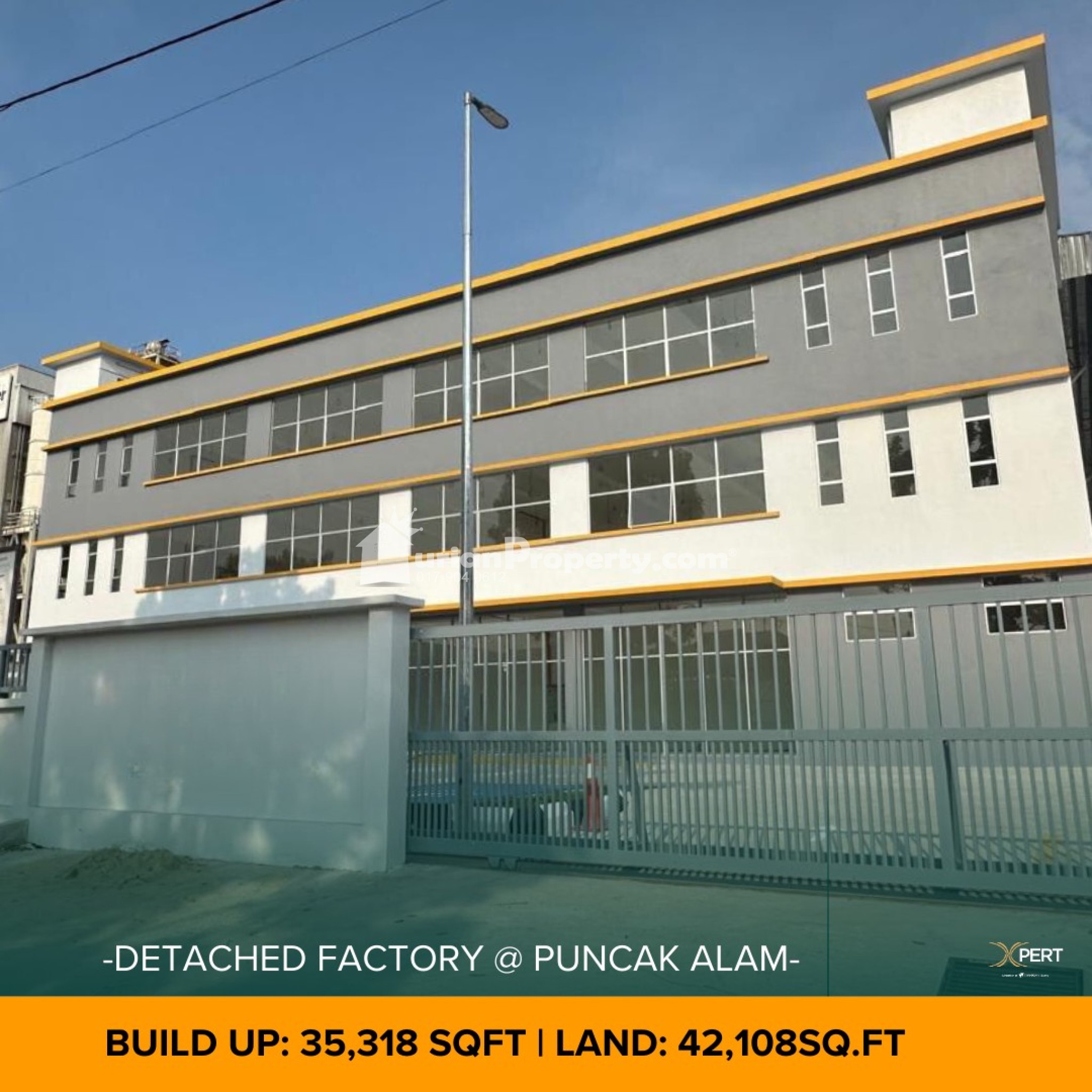 Detached Factory For Sale at Alam Jaya Industrial Park