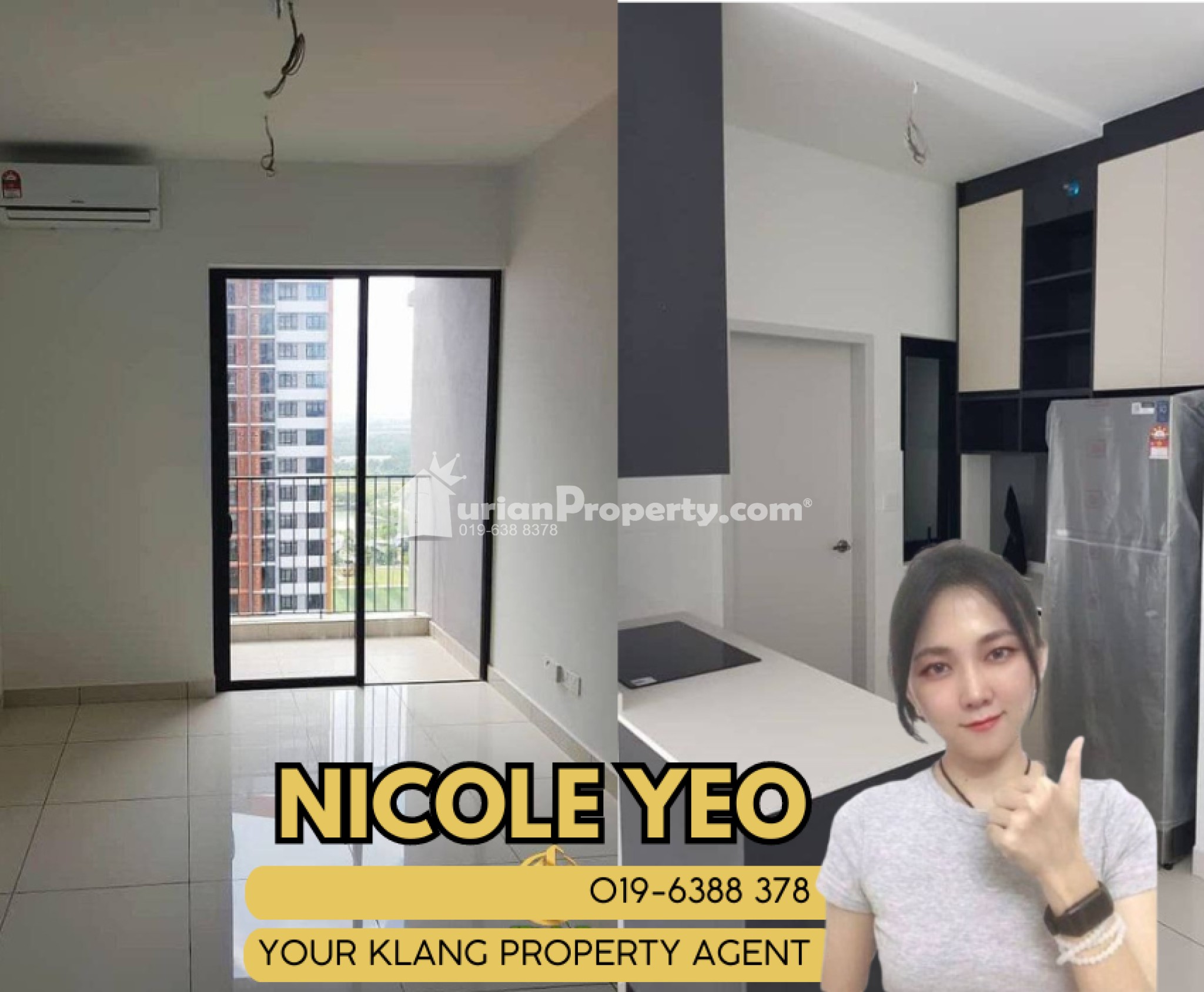 Condo For Rent at Amber Residence
