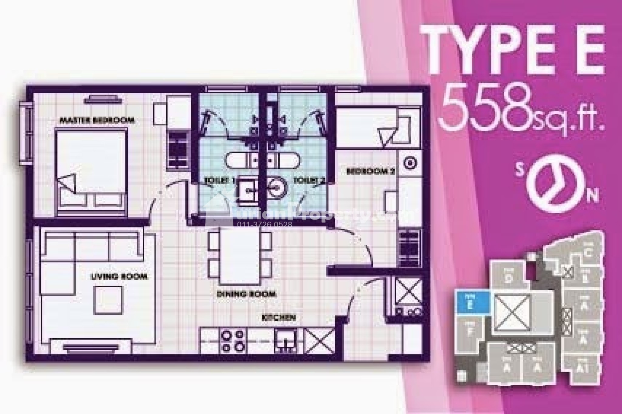 Serviced Residence For Auction at Residensi Gombak 126