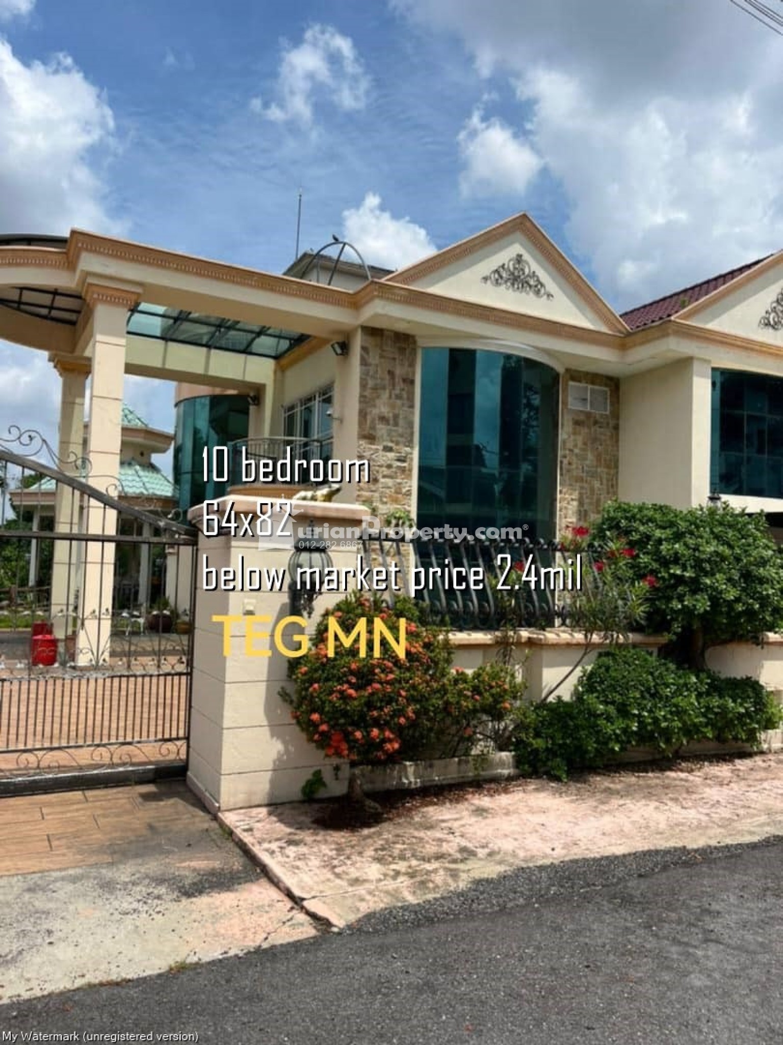 Bungalow House For Sale at Taman Teluk Pulai