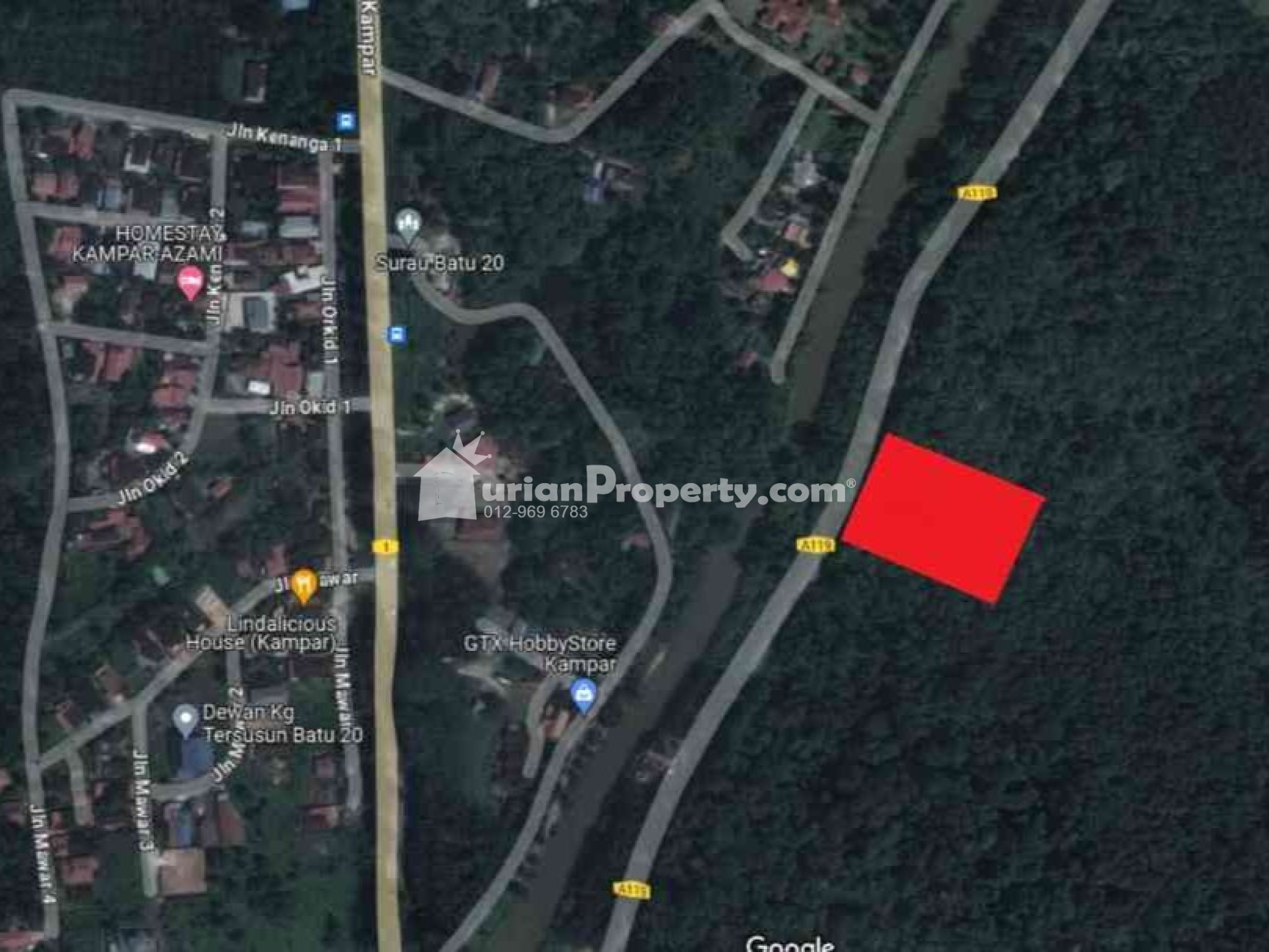 Agriculture Land For Sale at Taman Kampar Barat