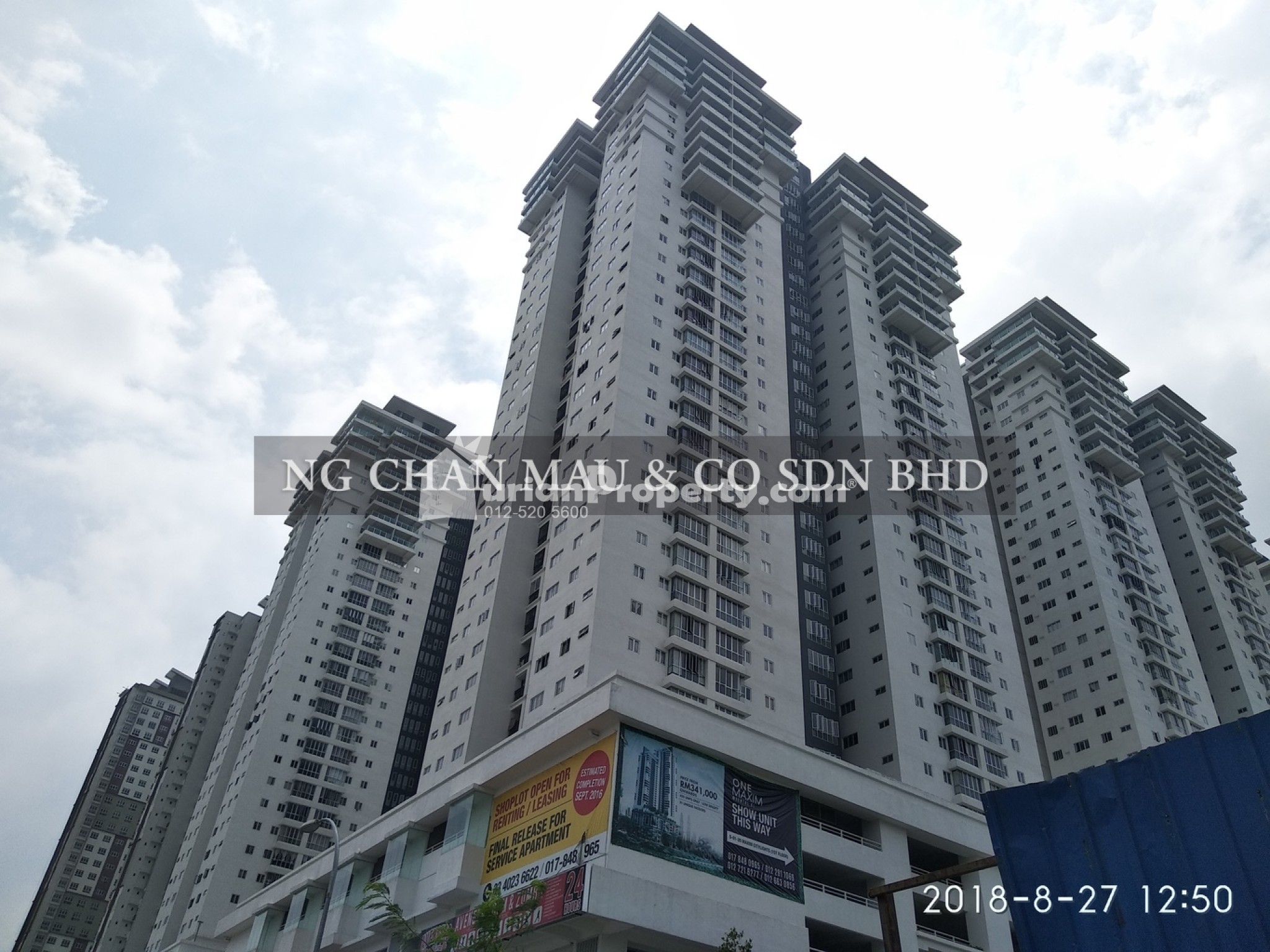 Serviced Residence For Auction at Maxim Citylights