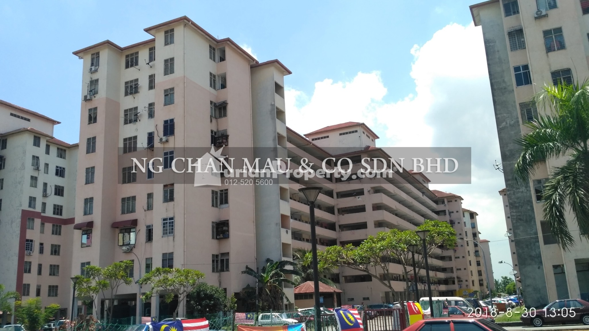 Flat For Auction at Pangsapuri Seri Perantau