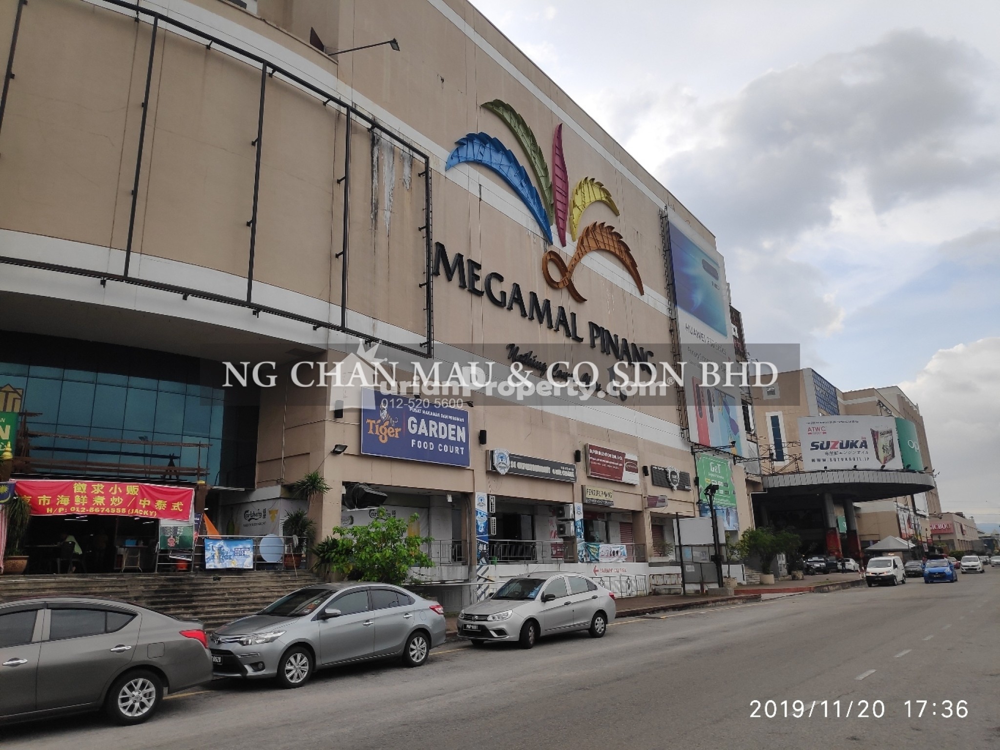 Retail Space For Auction at Megamall Penang