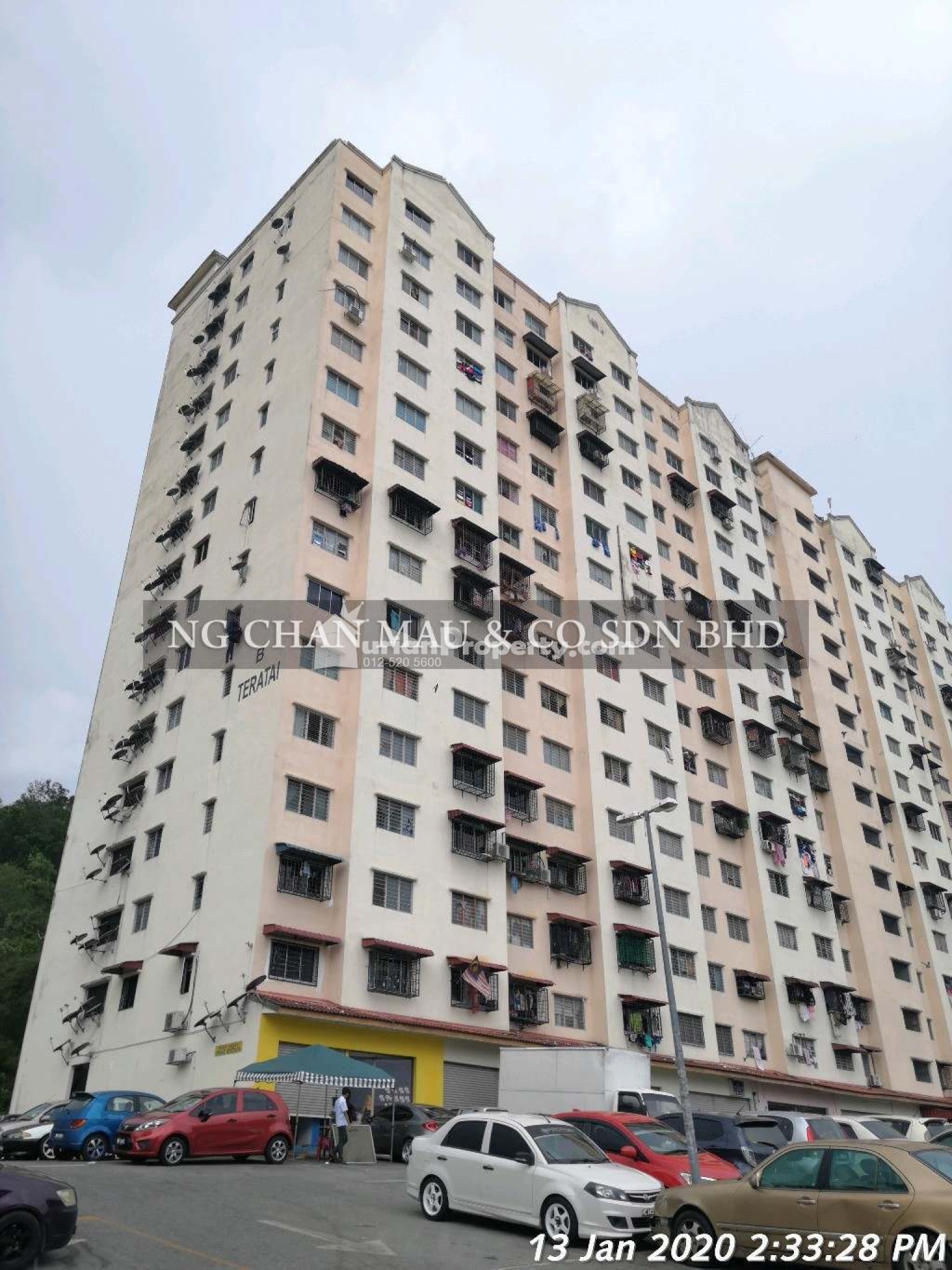 Flat For Auction at Selayang Mulia Apartment Mawar & Teratai