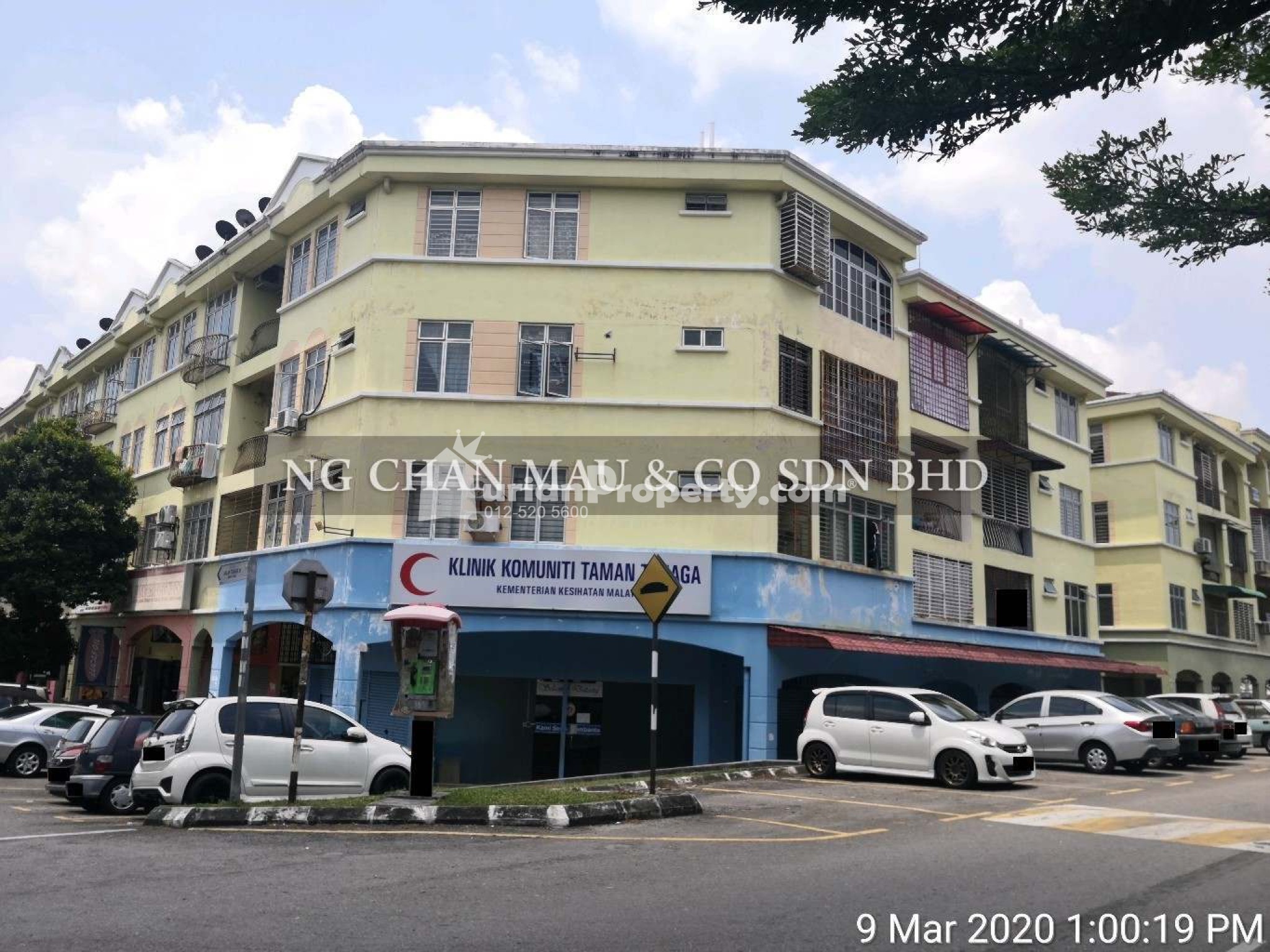 Serviced Residence For Auction at Pangsapuri Taman Tenaga