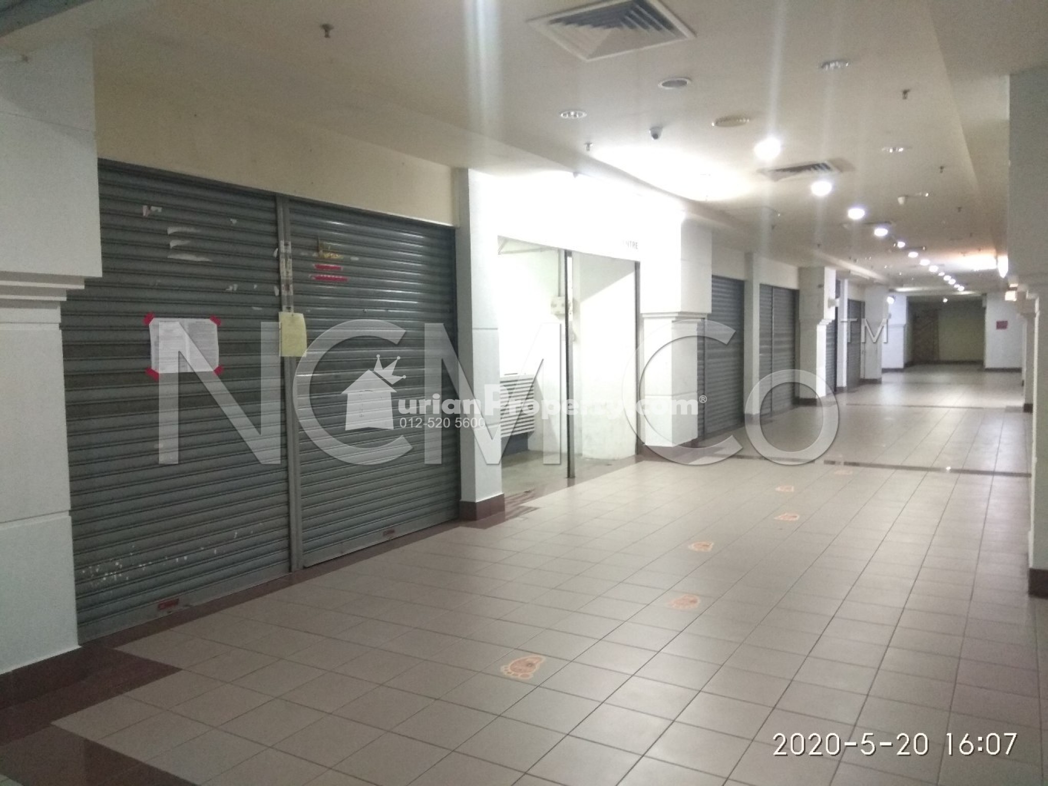 Retail Space For Auction at Megamall Penang