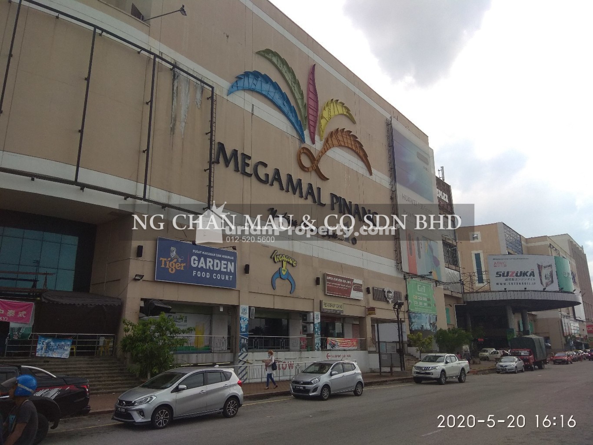 Retail Space For Auction at Megamall Penang