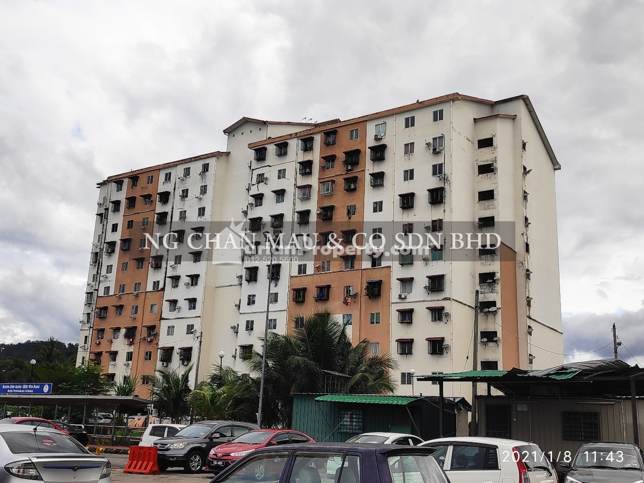 Flat For Auction at Pangsapuri Permai Gombak