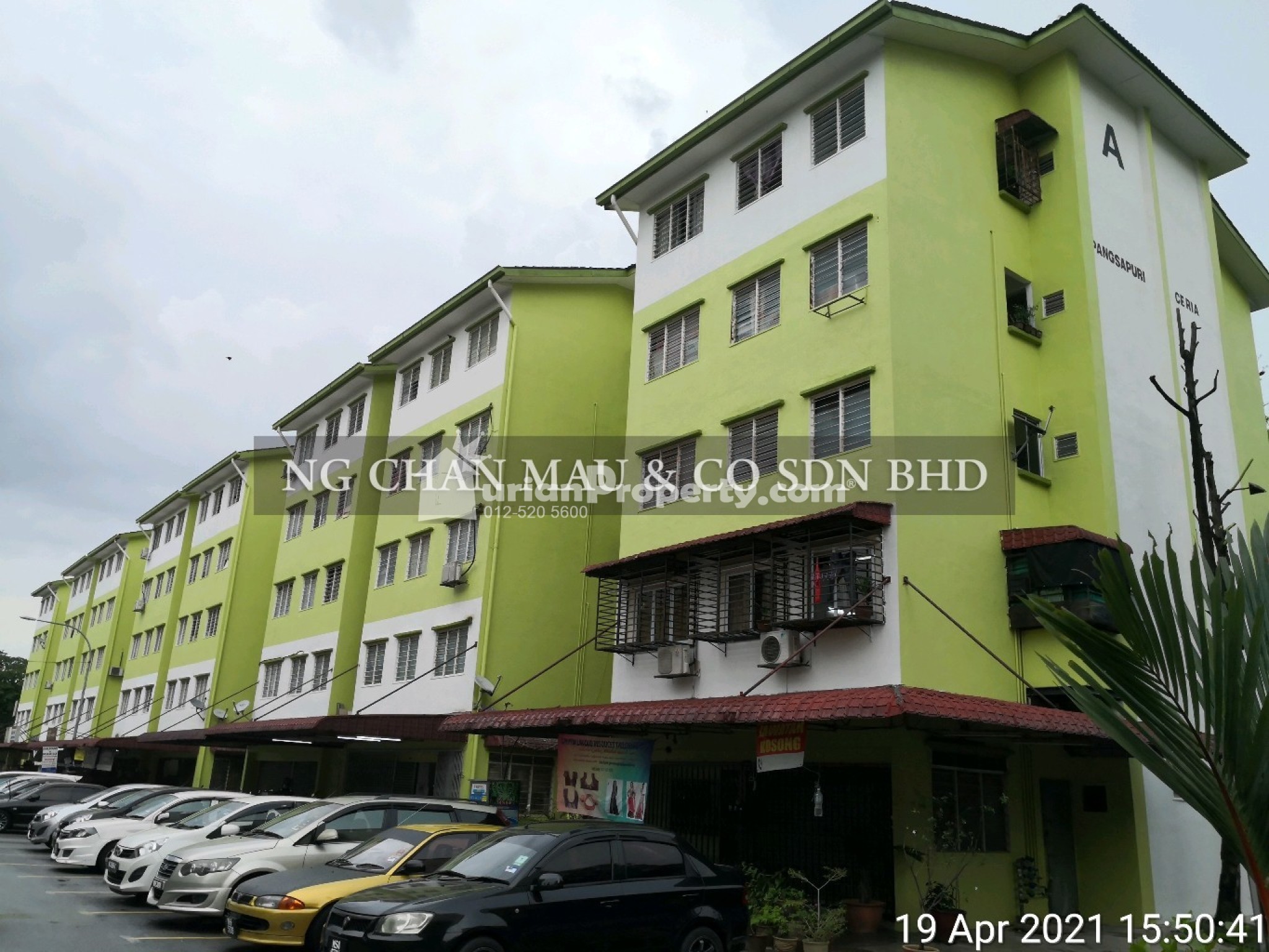 Apartment For Auction at Pangsapuri Ceria