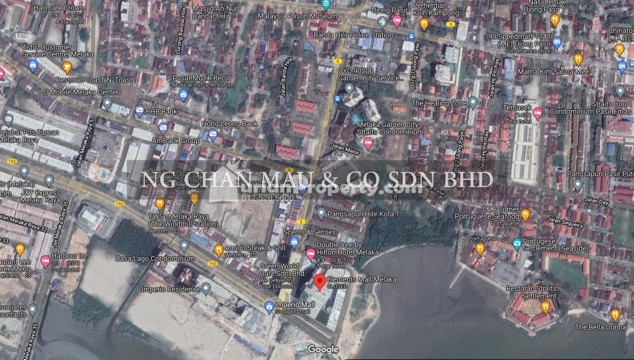 Retail Space For Auction at Elements Mall Melaka