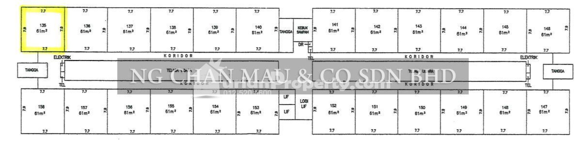 Apartment For Auction at Pangsapuri Seri Pelangi
