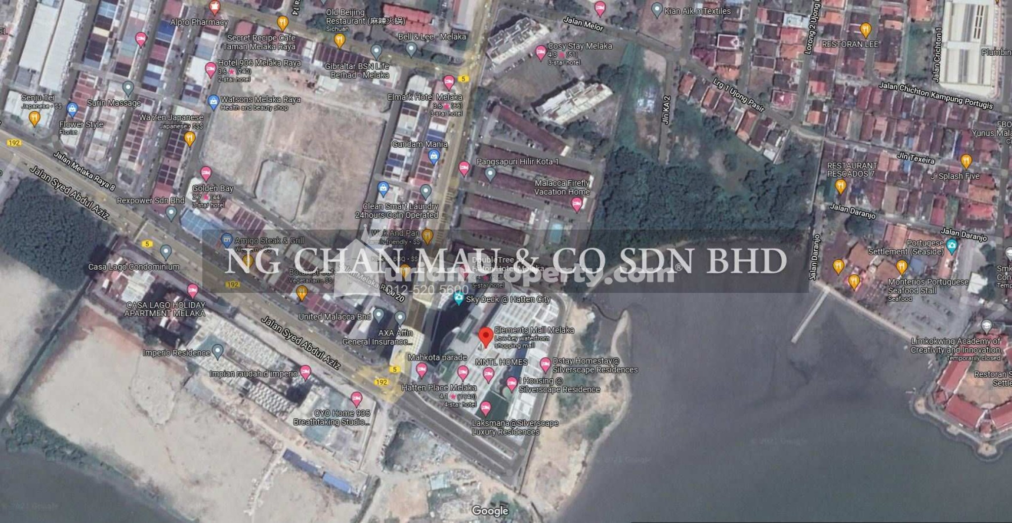 Retail Space For Auction at Elements Mall Melaka