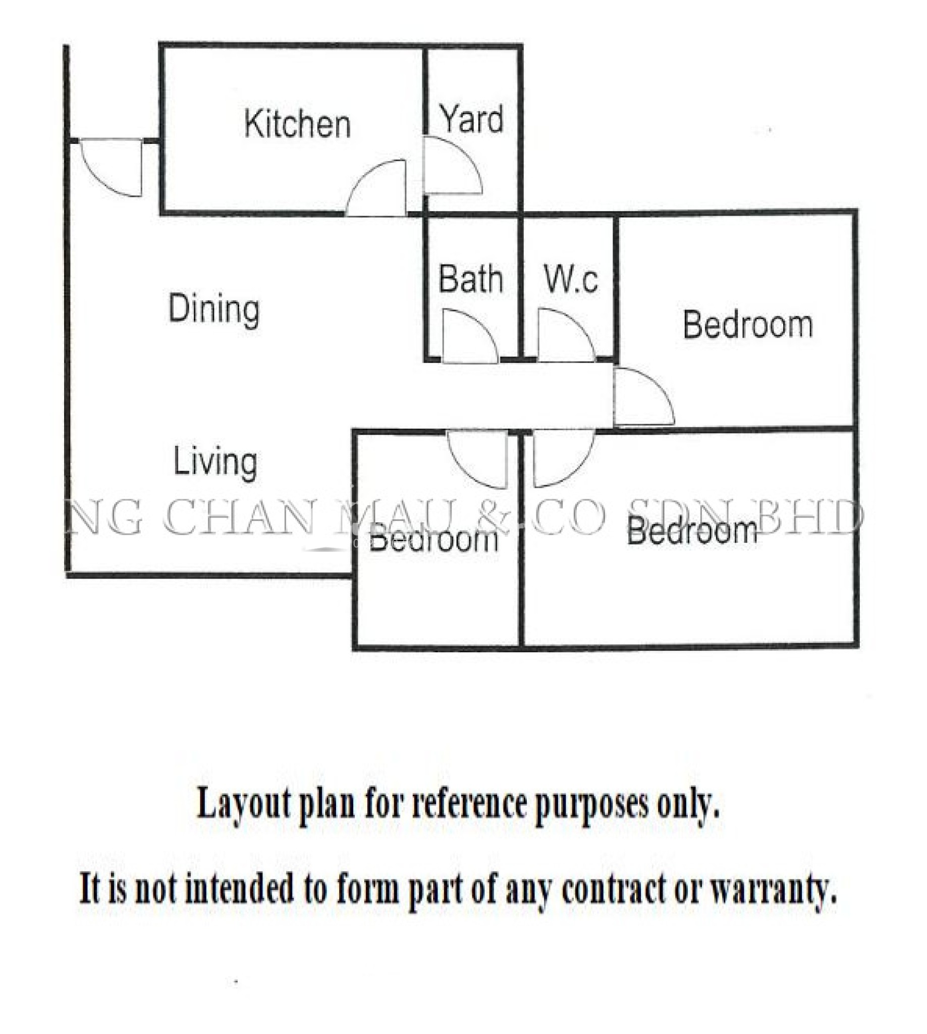 Apartment For Auction at Maplewood Court Apartment
