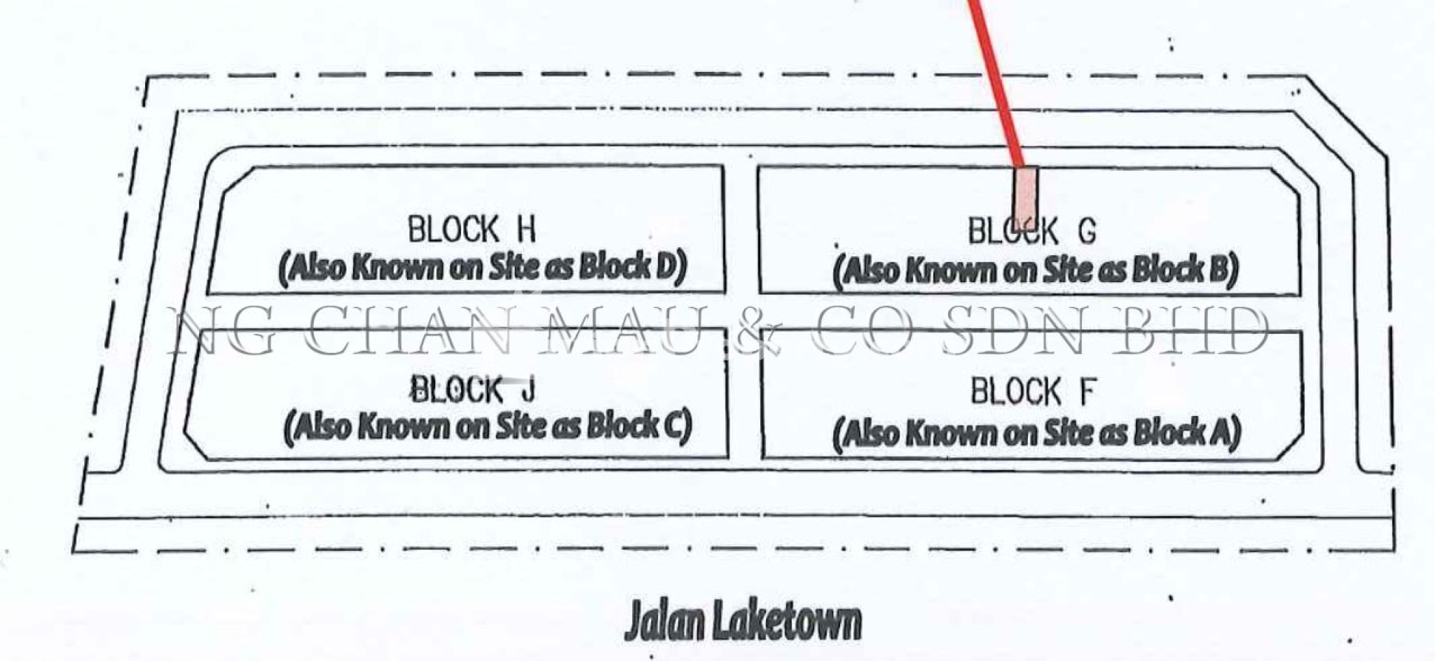 Serviced Residence For Auction at Laketown Apartment (Bukit Merah Resort)