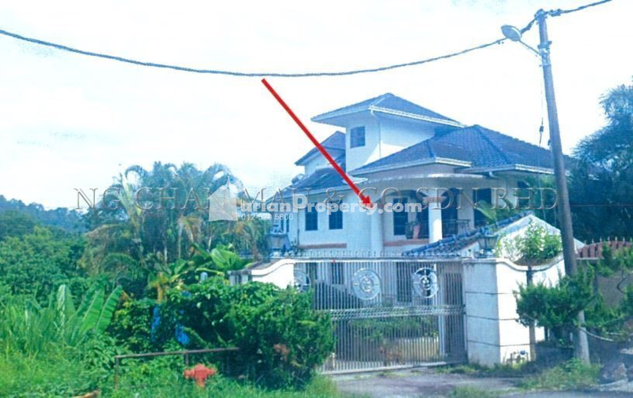 Bungalow House For Auction at Templer Heights