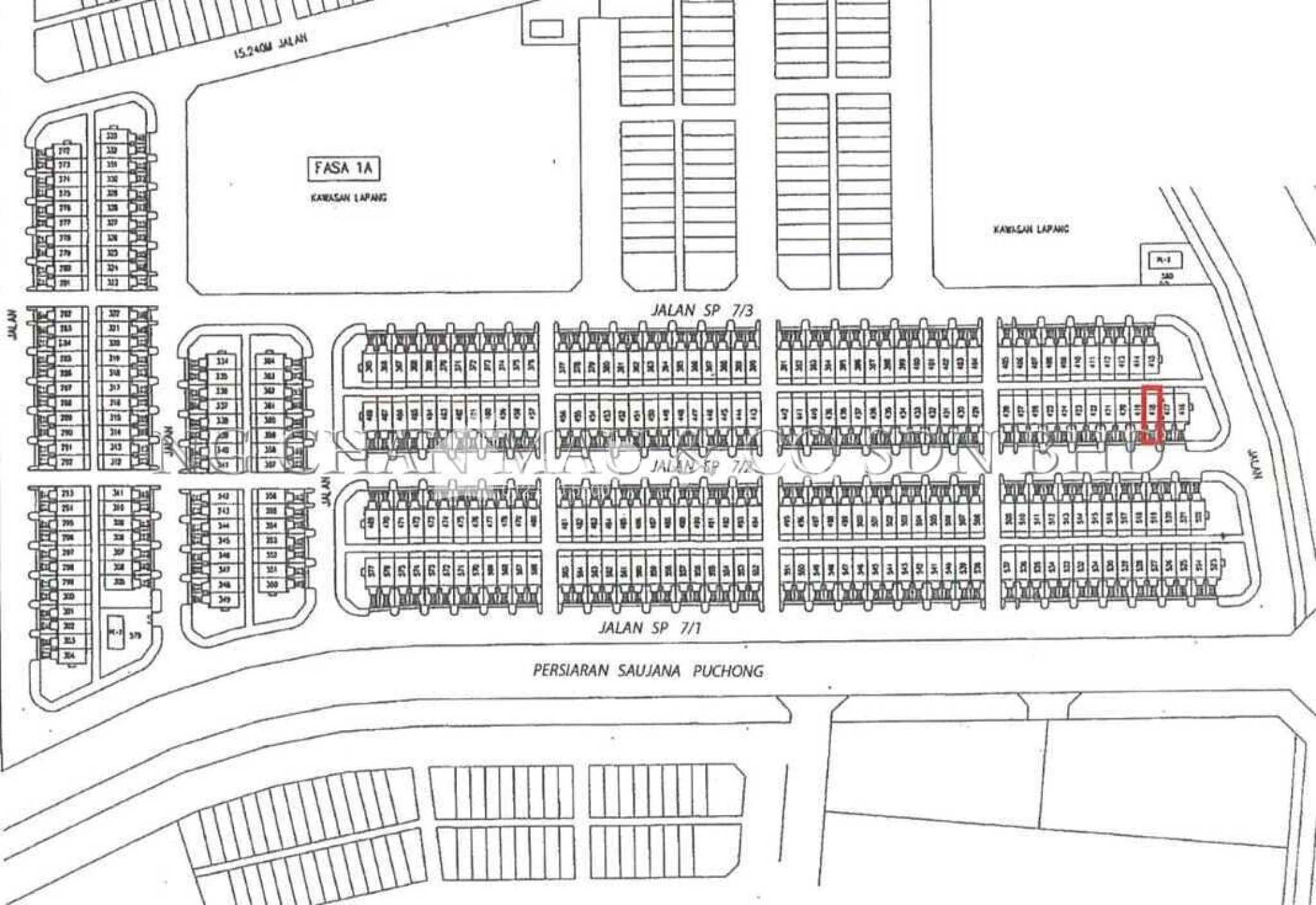 Terrace House For Auction at Saujana Puchong