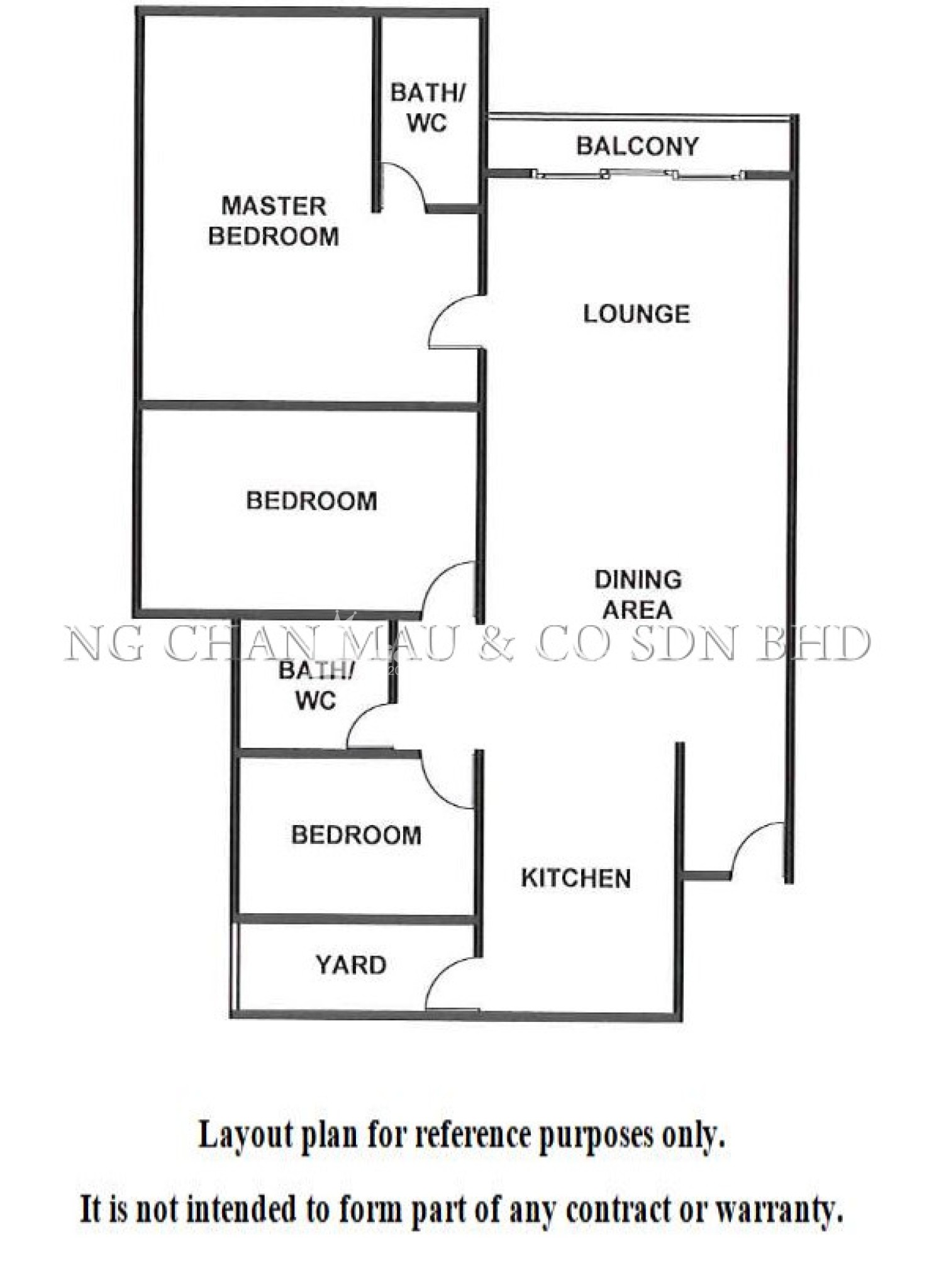 Serviced Residence For Auction at SuriaMas Suites