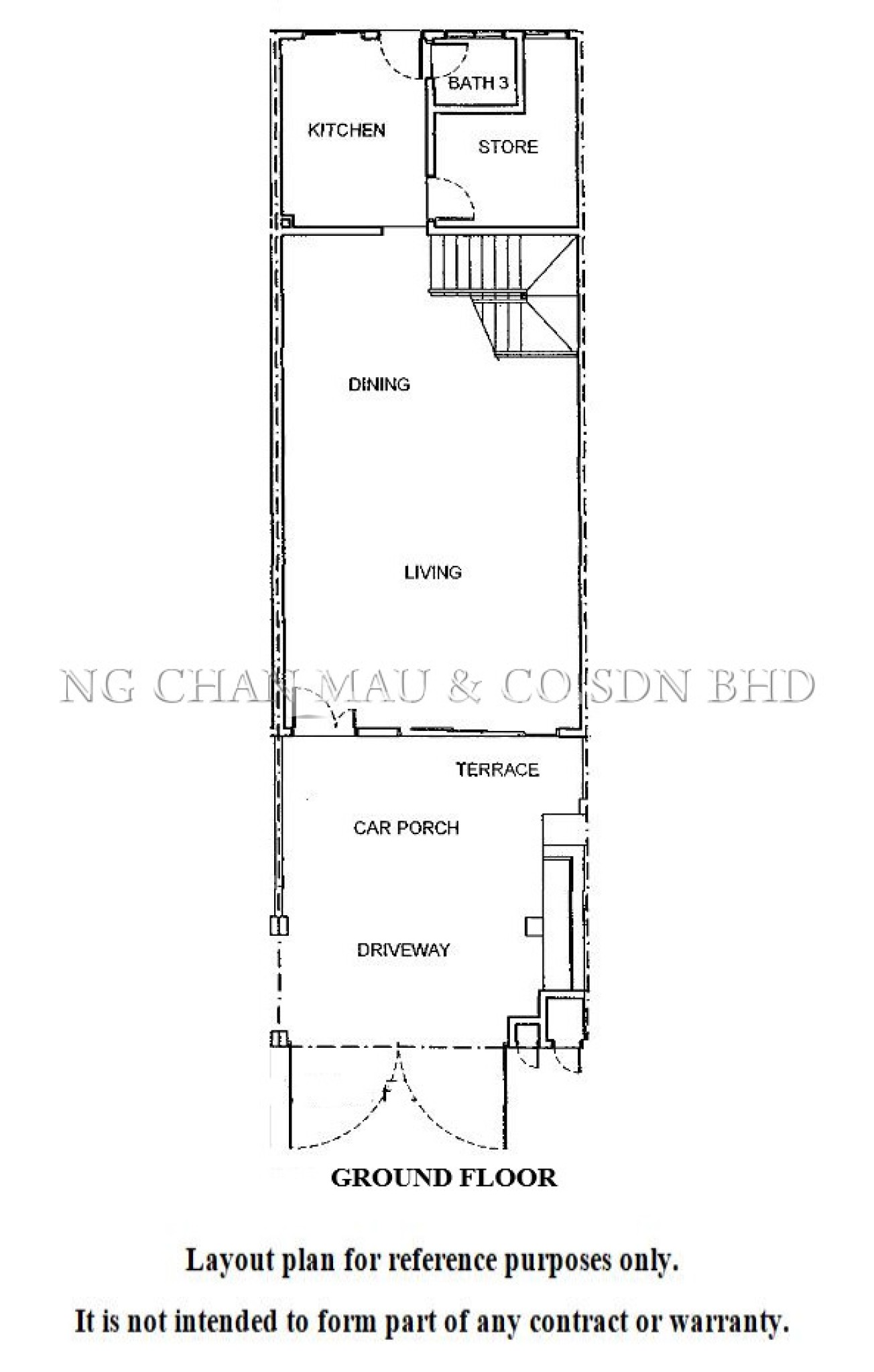 Terrace House For Auction at Bandar Nusa Rhu