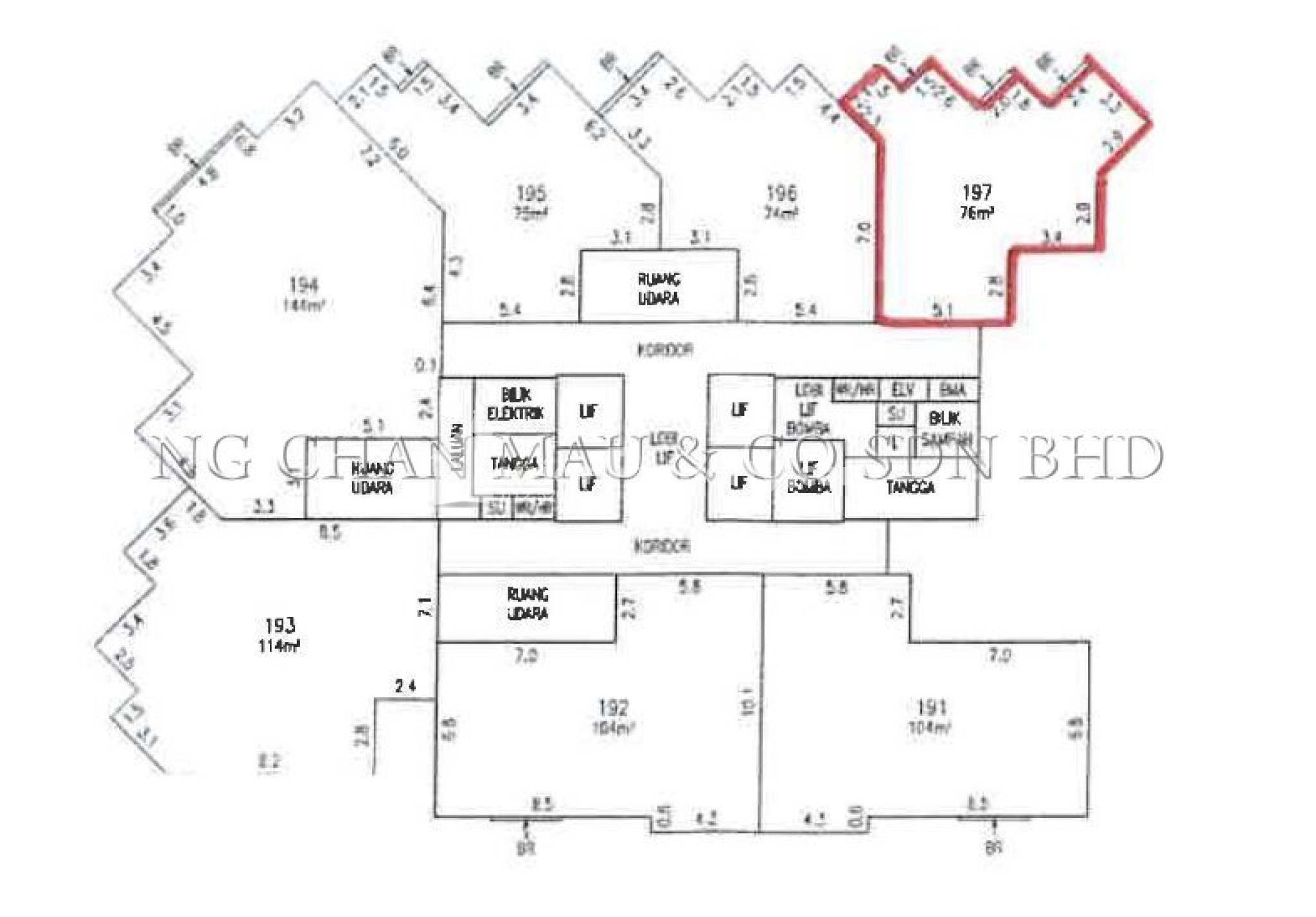 Serviced Residence For Auction at J.Dupion Residence