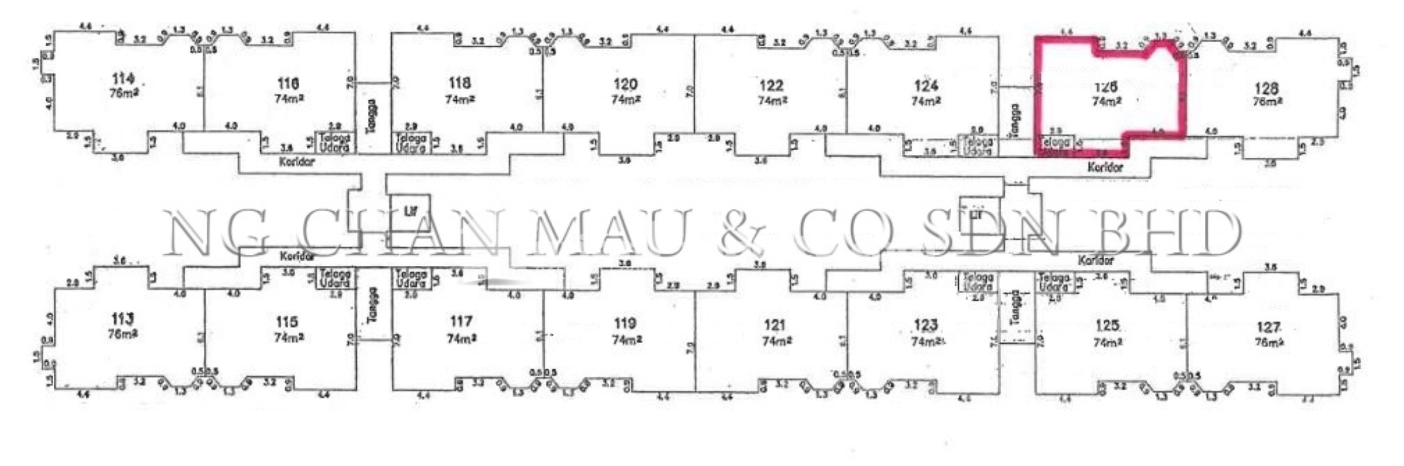 Apartment For Auction at Carmila Apartment