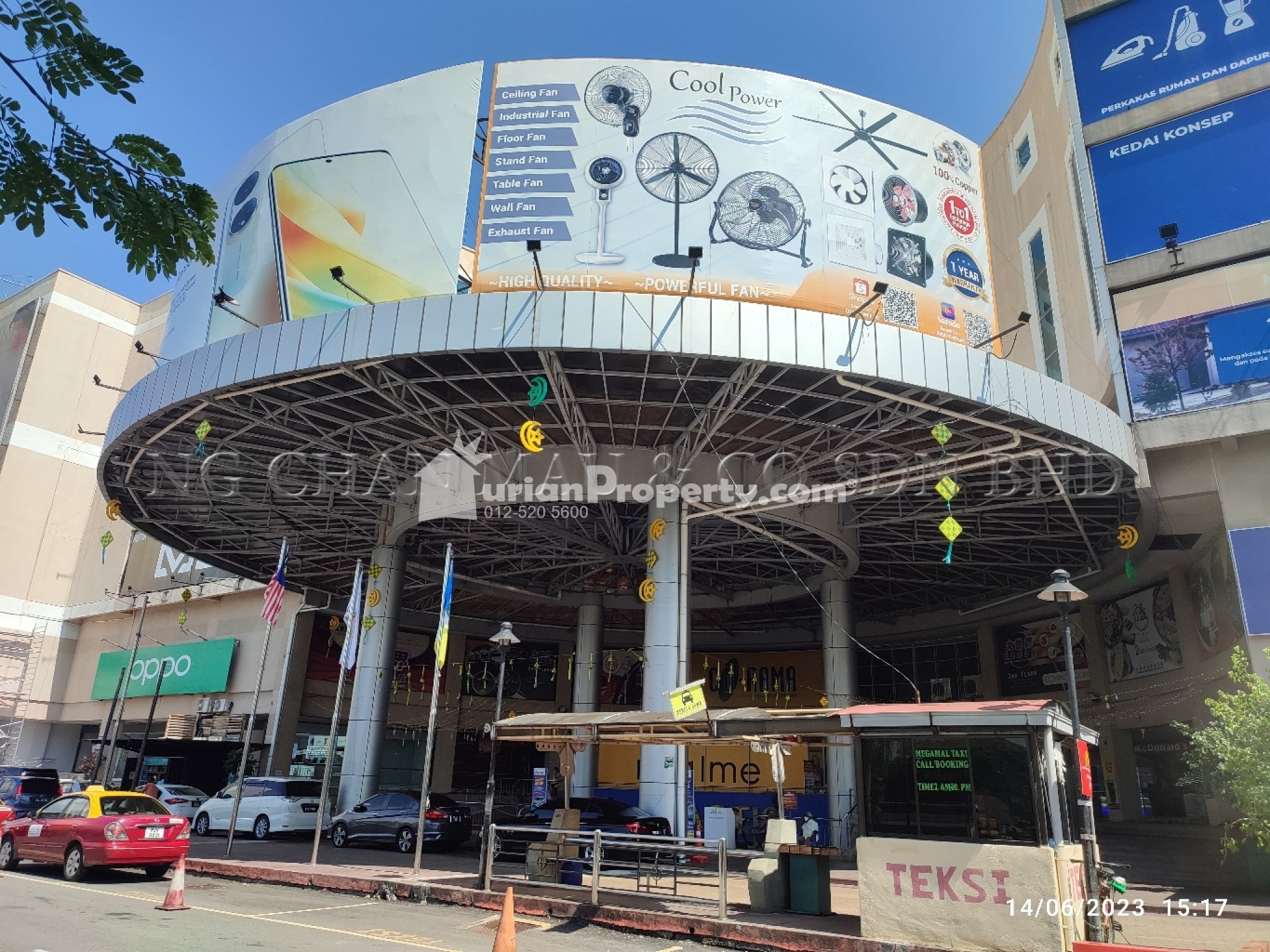 Retail Space For Auction at Megamall Penang