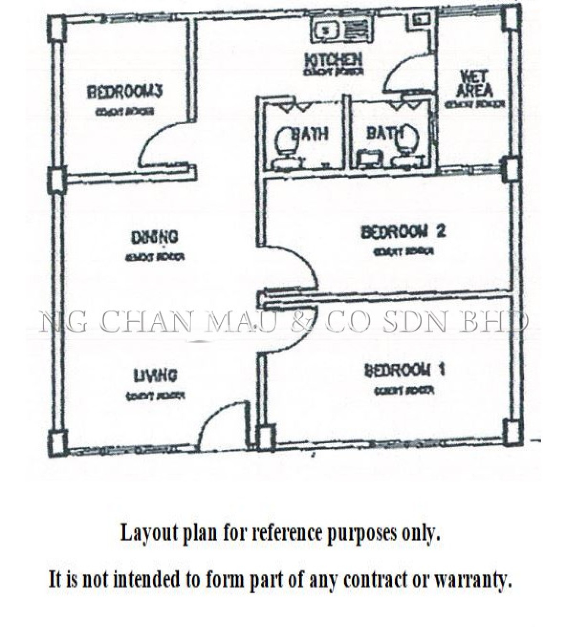 Apartment For Auction at Taman Impian Indah Apartment