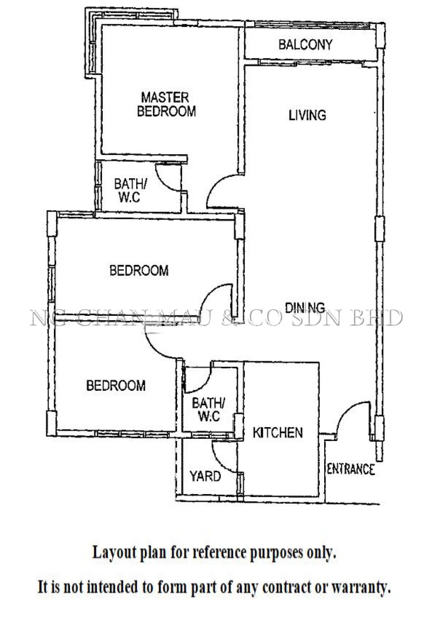Apartment For Auction at Residensi Warnasari 2