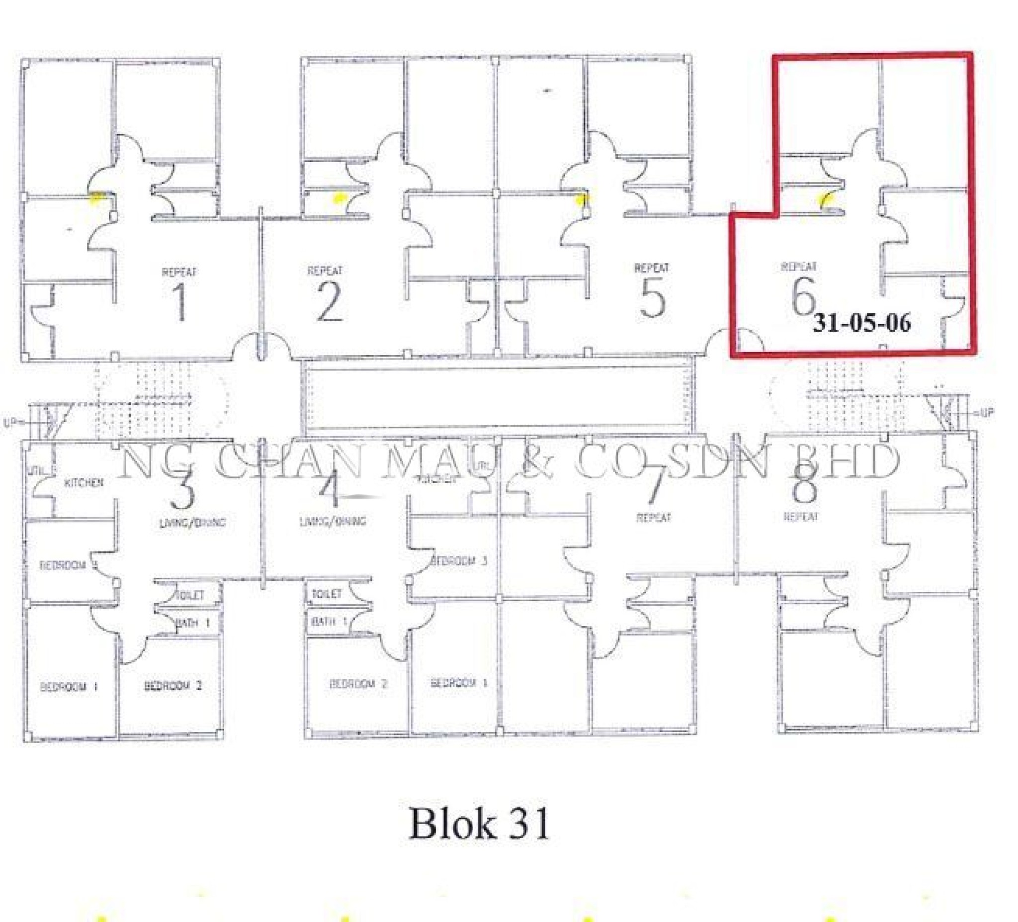 Apartment For Auction at Sri Indah Apartment
