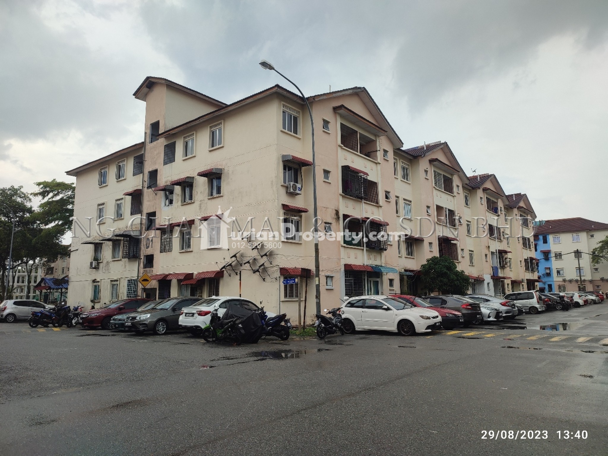 Apartment For Auction at Taman Langat Murni Apartment