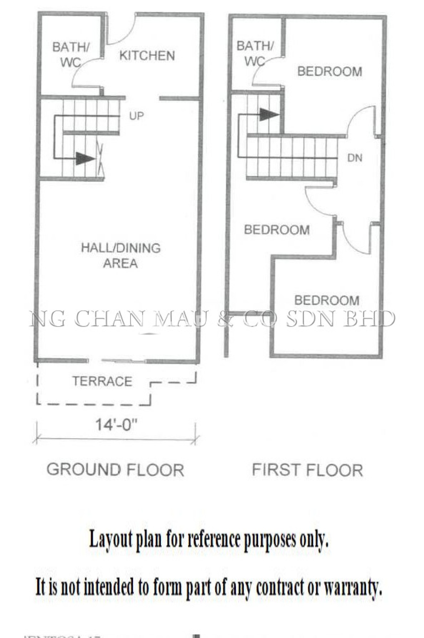 Terrace House For Auction at Taman Nusa Damai