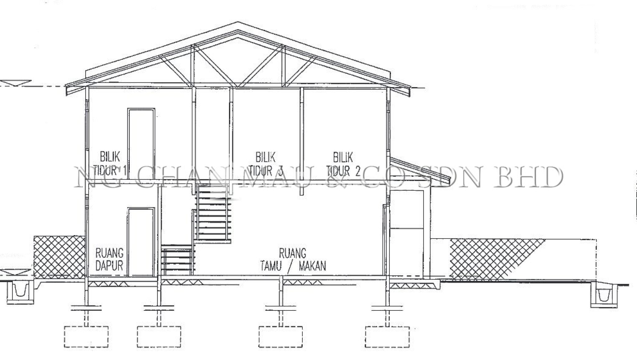 Terrace House For Auction at Taman Nusa Damai