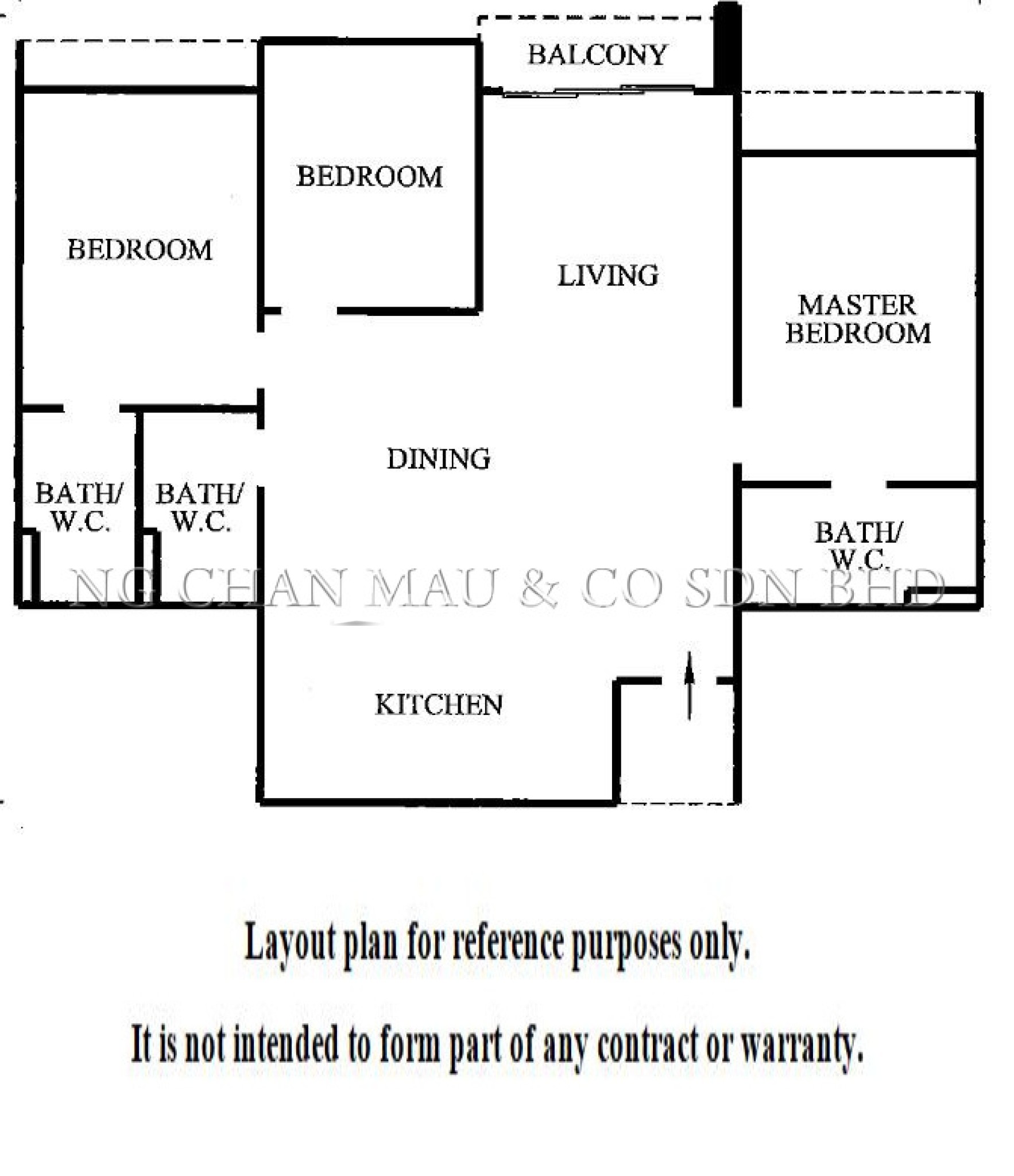 Apartment For Auction at Idaman Abadi Apartment