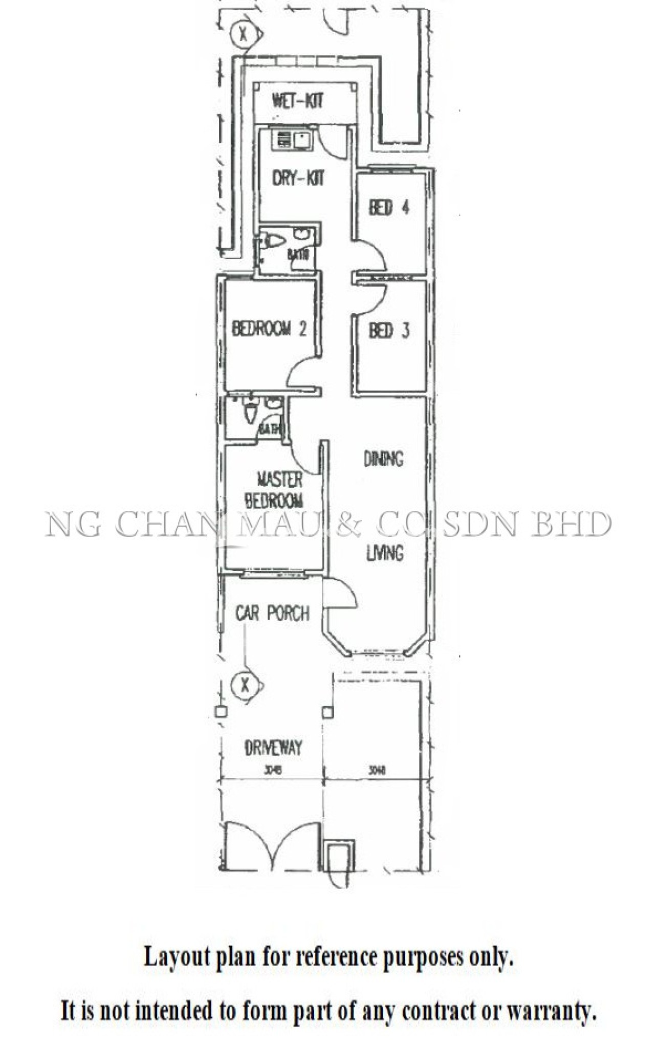 Terrace House For Auction at Green Valley Park (Pinggiran Lembah Hijau)