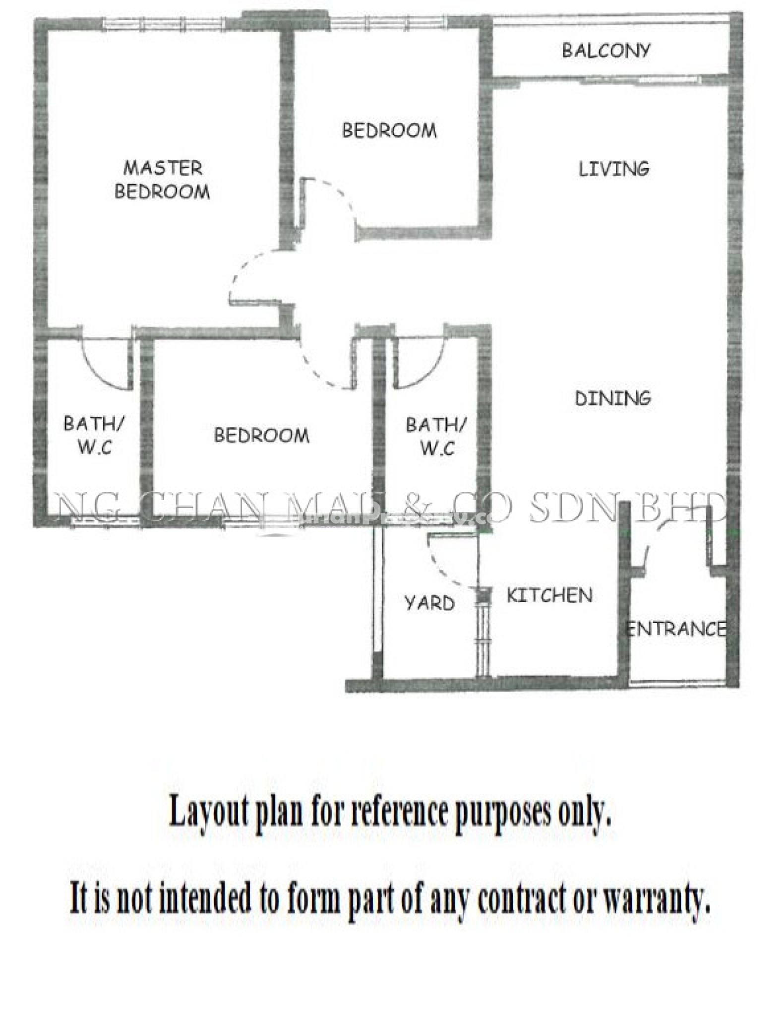 Condo For Auction at Semarak & Penaga Condominium