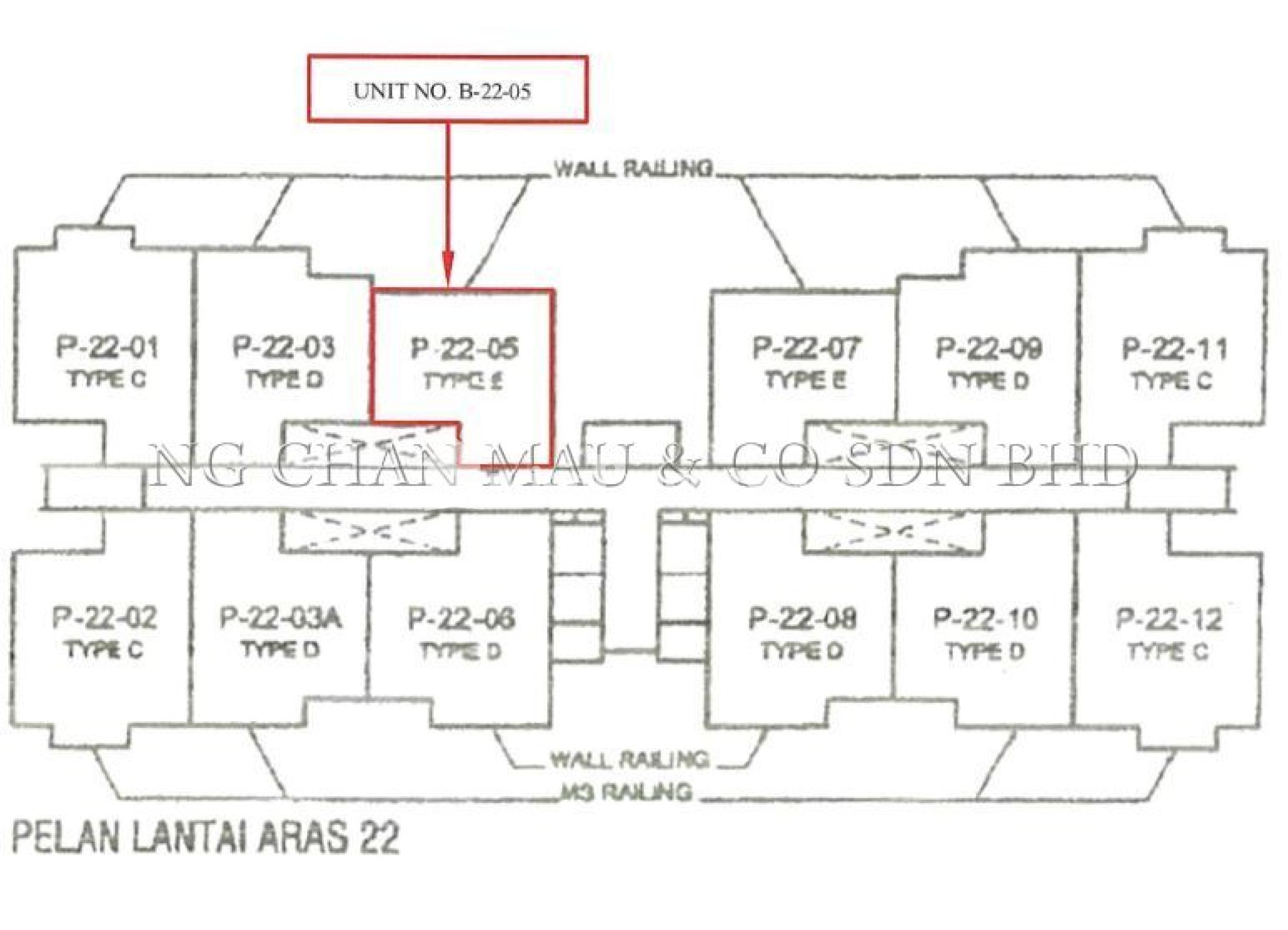 Condo For Auction at Semarak & Penaga Condominium