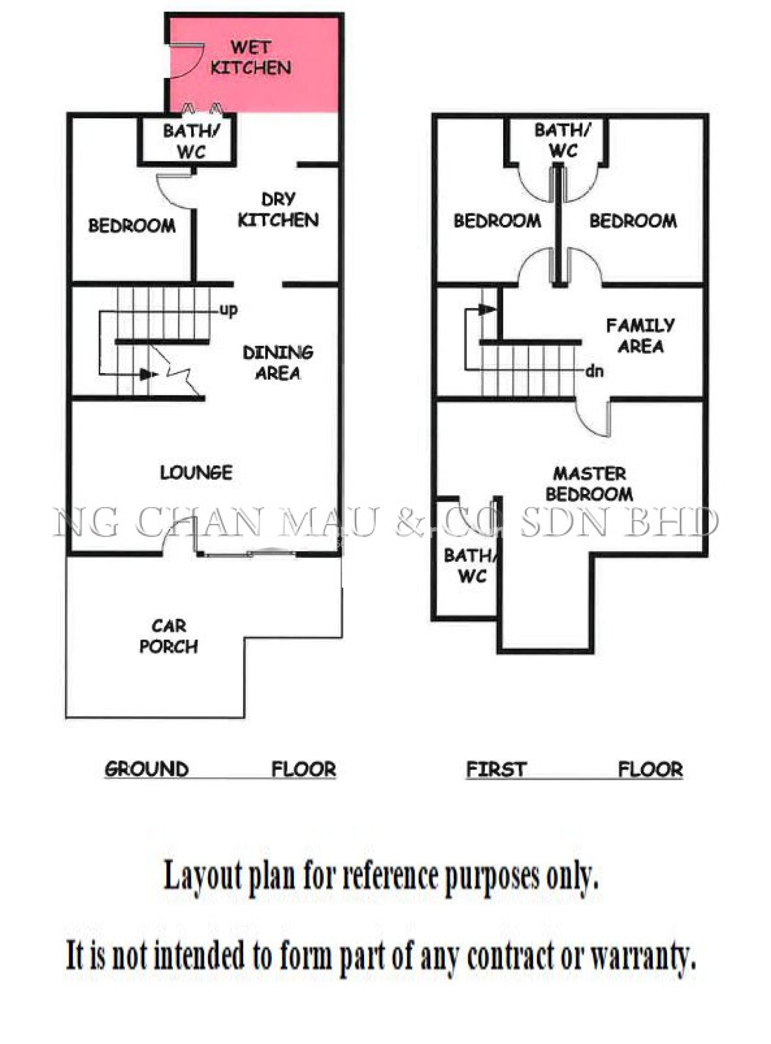 Terrace House For Auction at Section 6