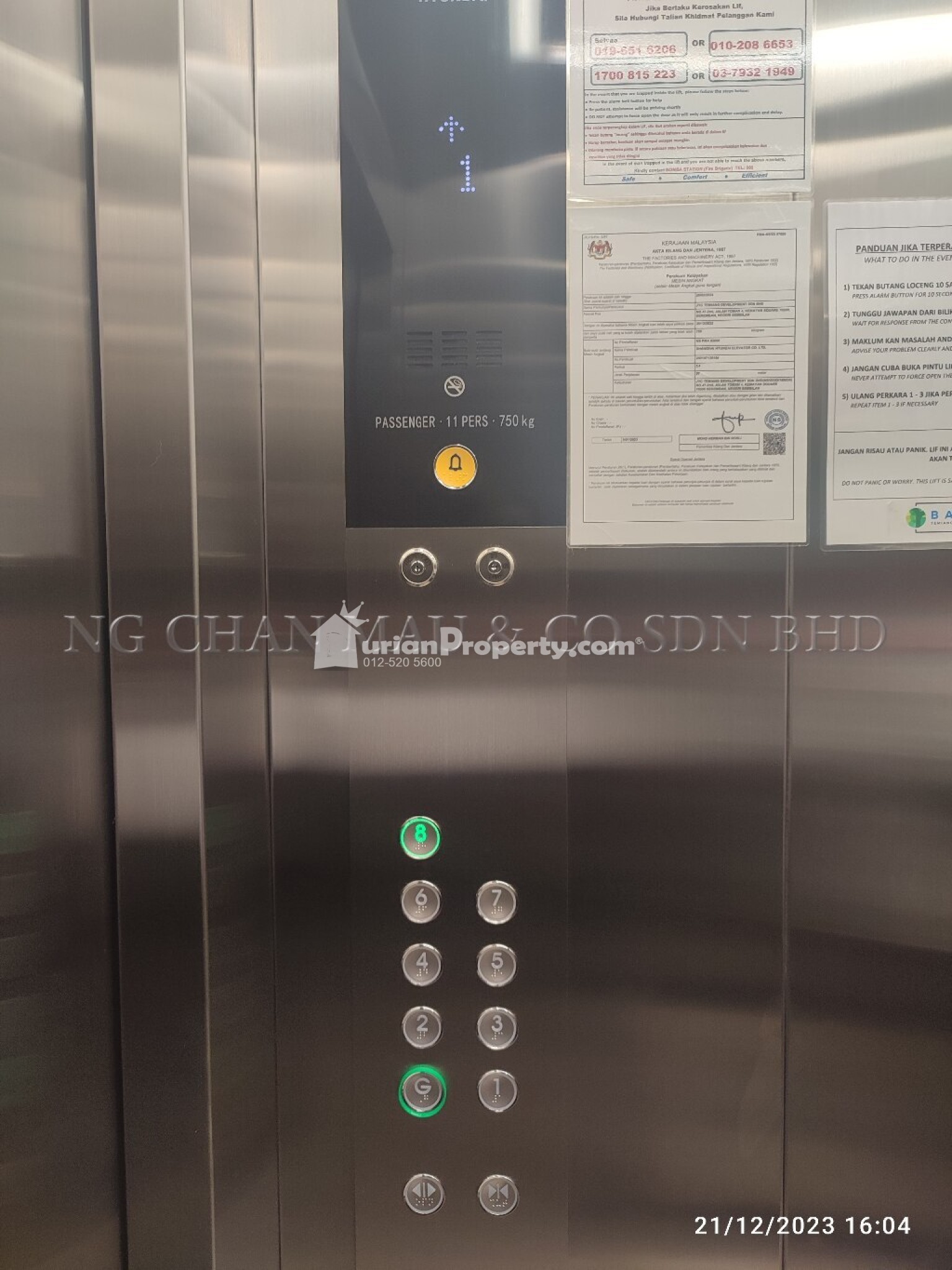 Condo For Auction at Bayu Temiang Residensi
