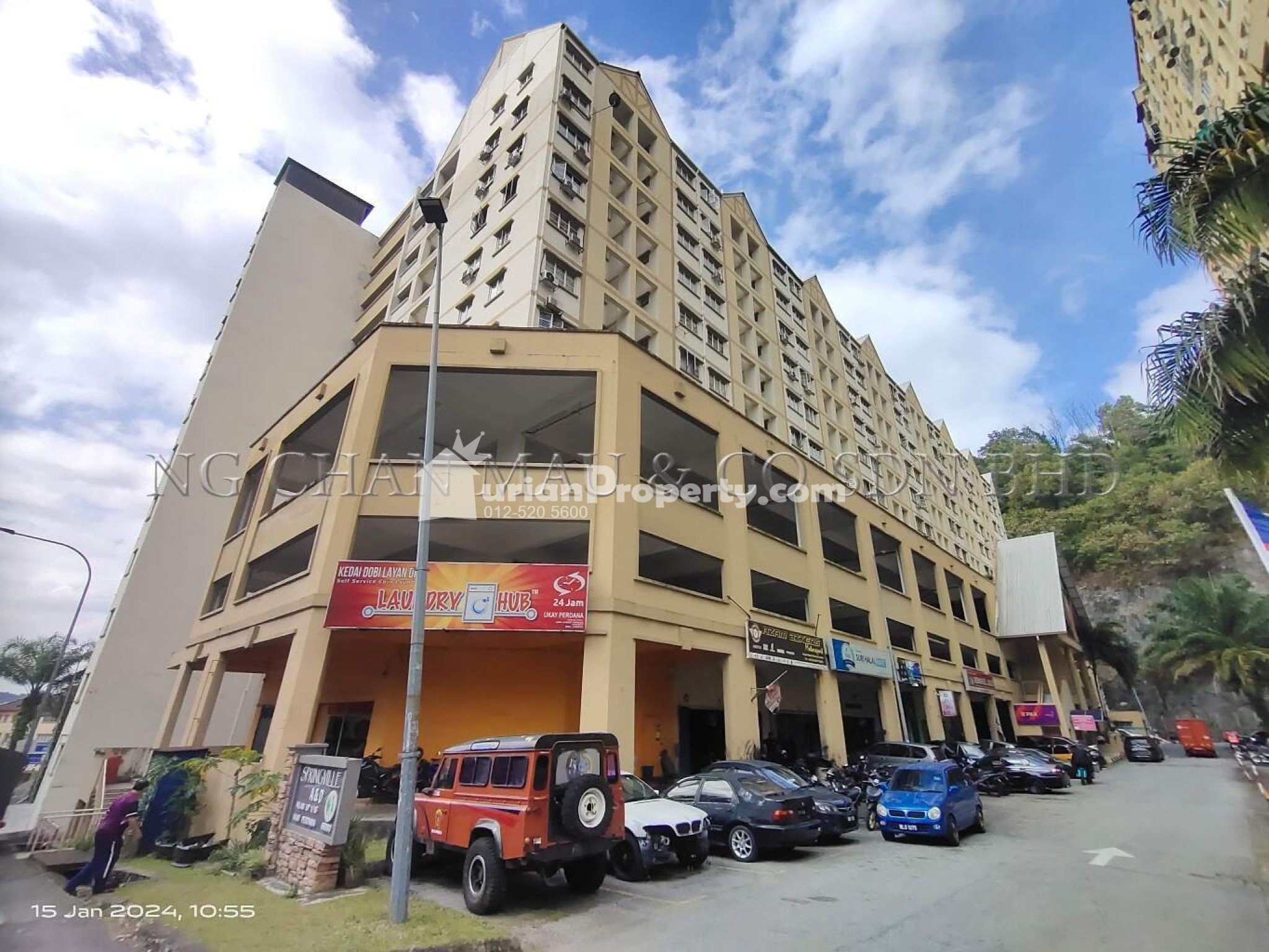 Serviced Residence For Auction at Spring Ville Apartment