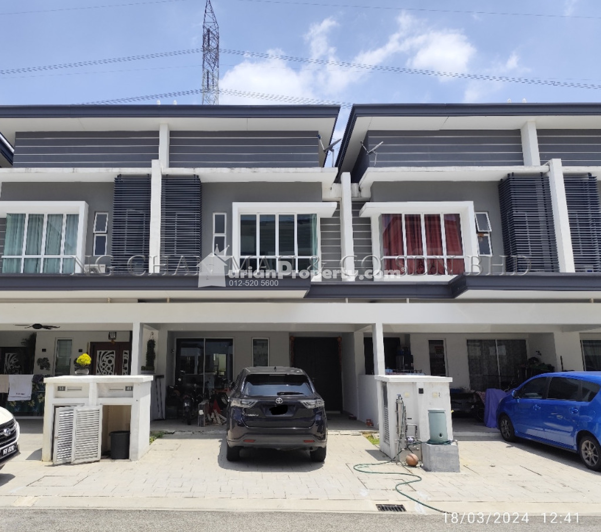 Terrace House For Auction at Laman Vista Alam