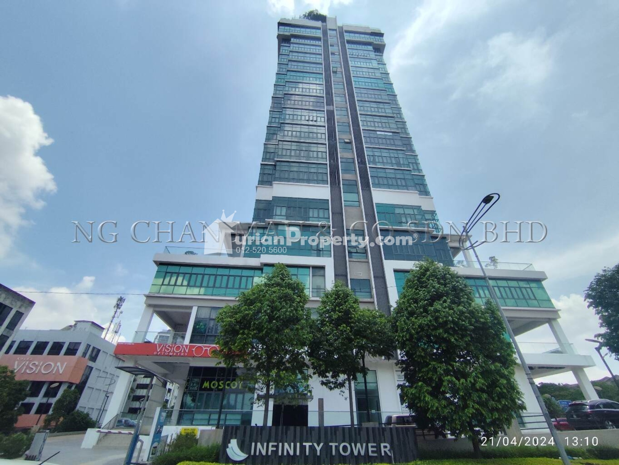 Retail Space For Auction at Infinity Tower