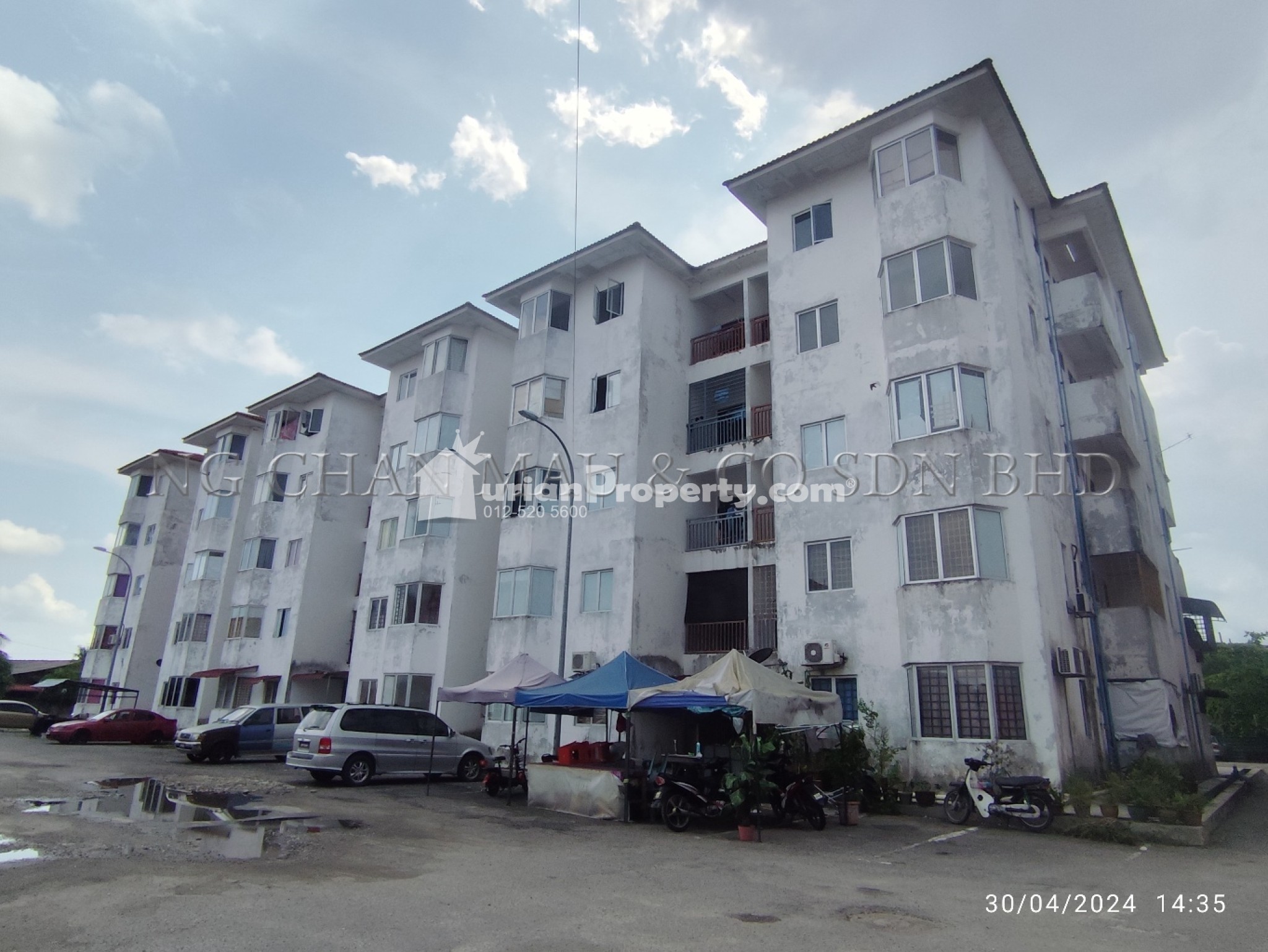 Apartment For Auction at Taman Sri Nelayan Flat