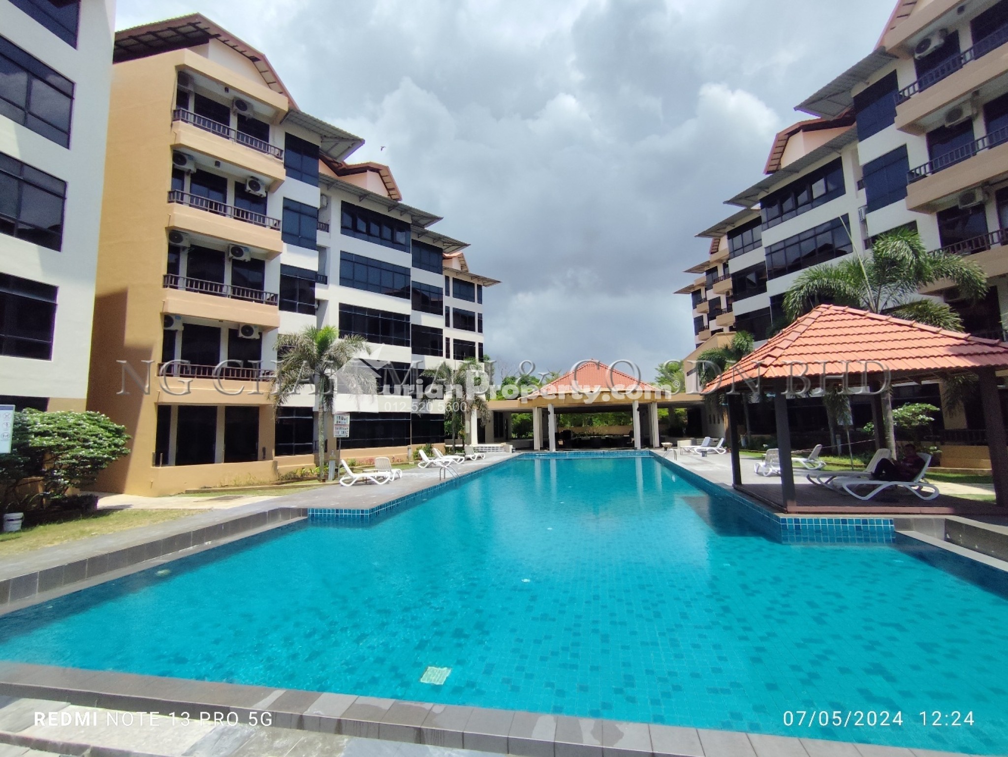 Apartment For Auction at Samsuria Beach Resort & Residence