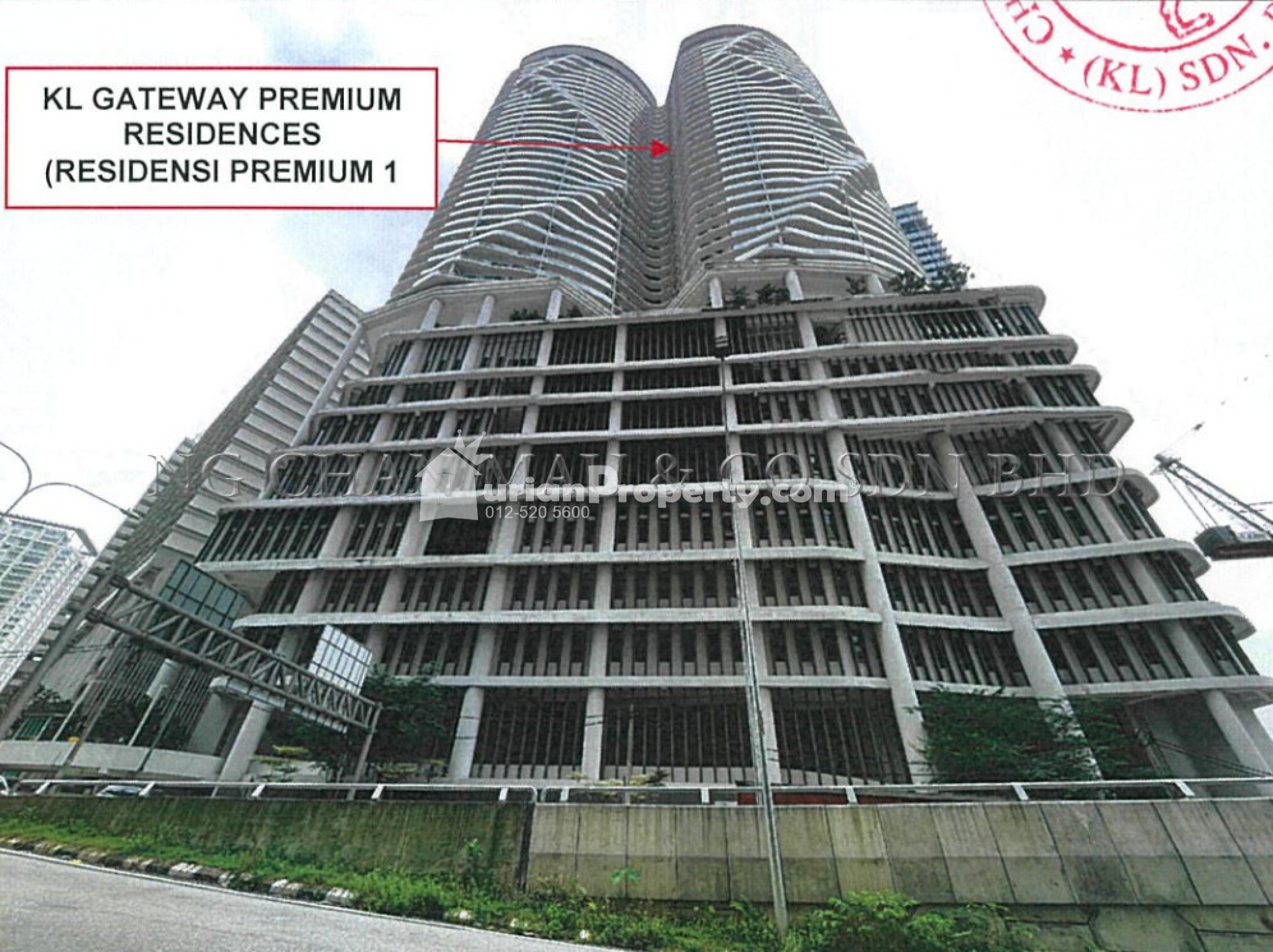 Serviced Residence For Auction at KL Gateway Premium Residences