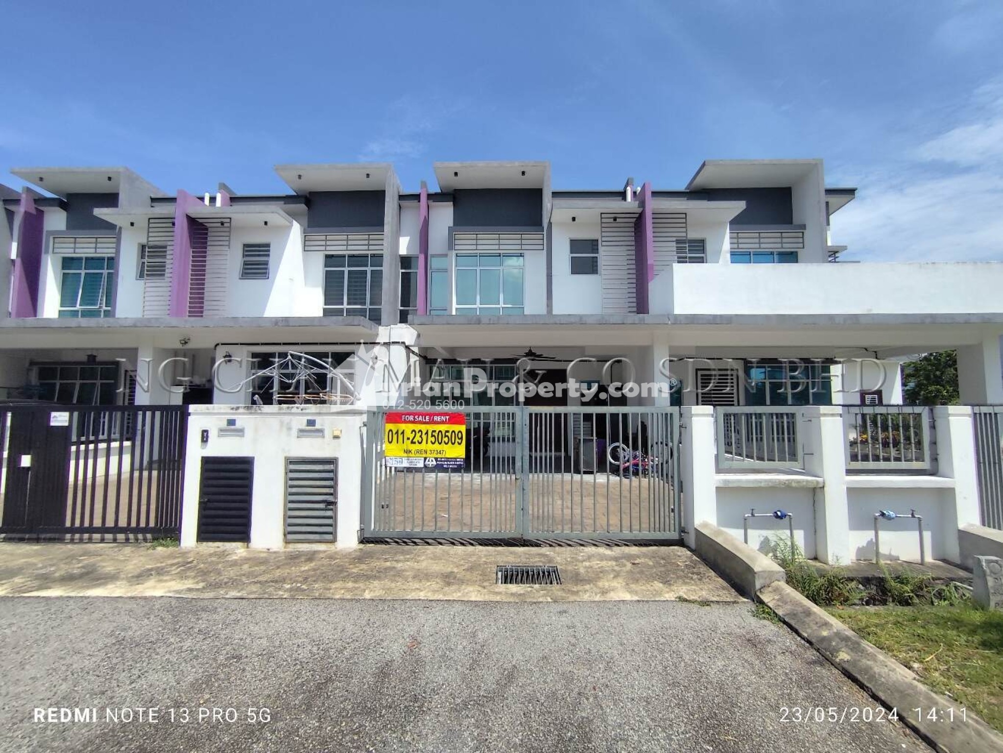 Terrace House For Auction at Hill park @ Shah Alam North