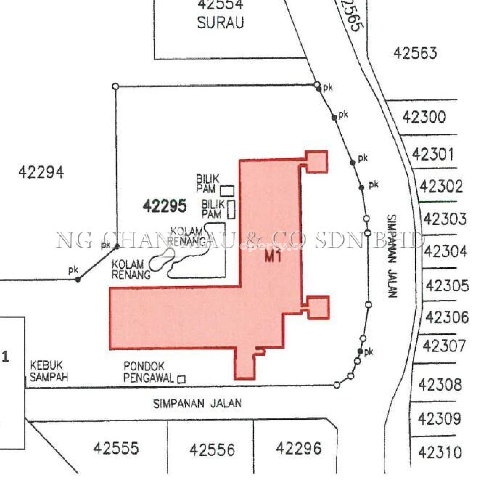 Apartment For Auction at Kristal Villa