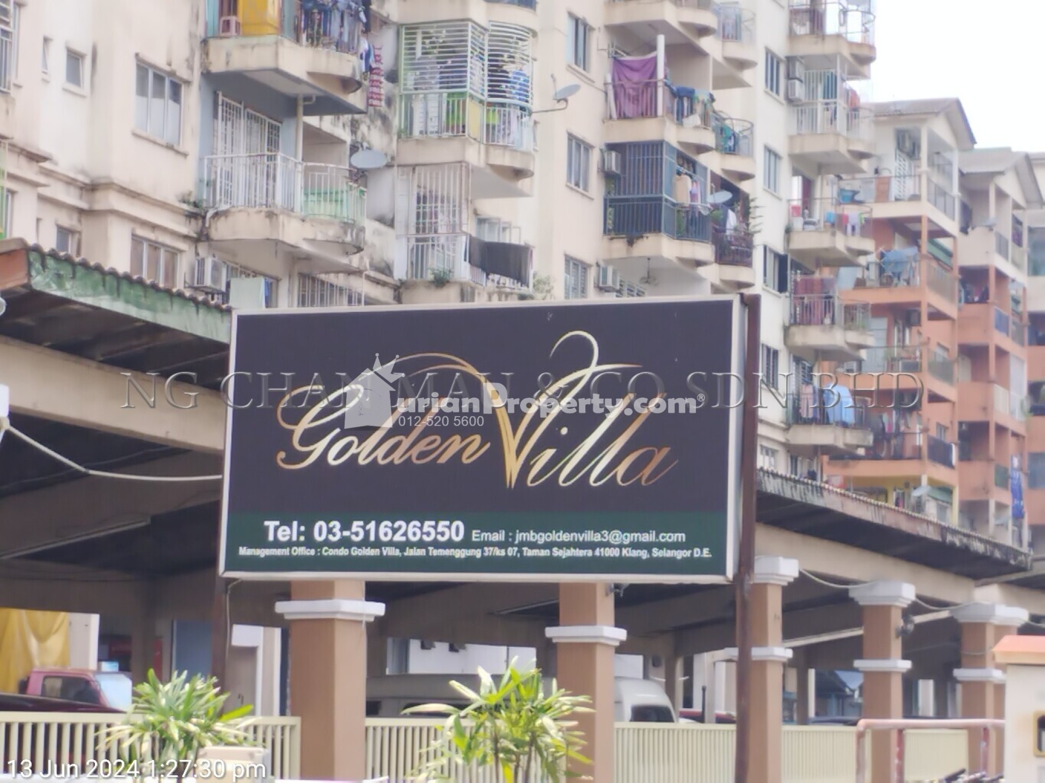 Apartment For Auction at Golden Villa