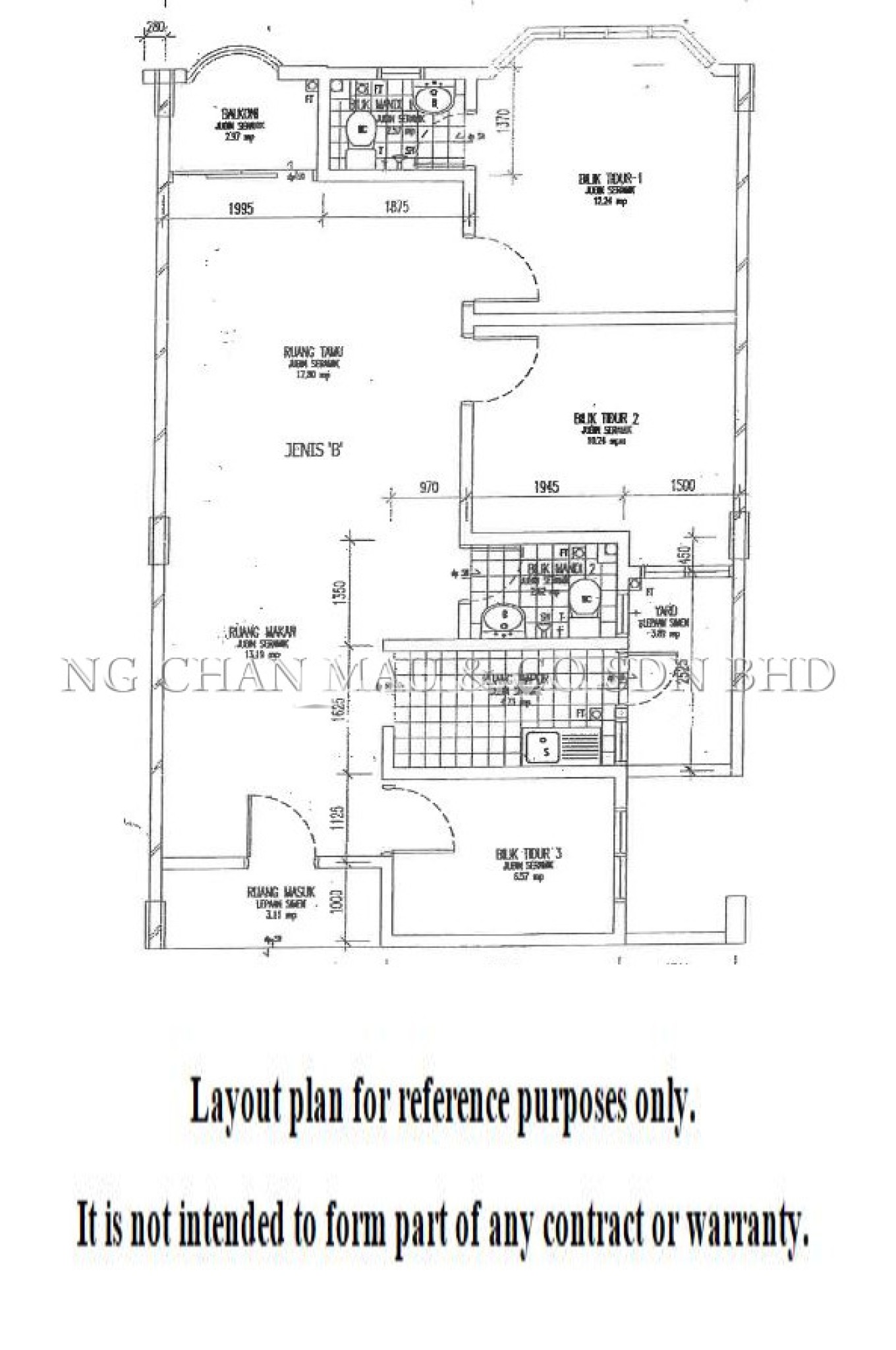 Apartment For Auction at Pangsapuri Villamas